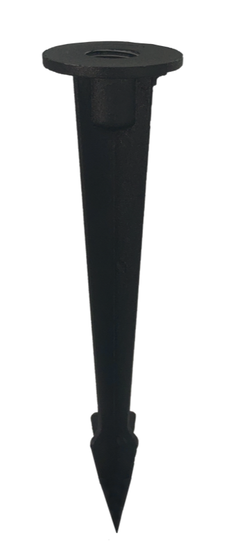 Century Italia Dobi - pointe pour spot au sol - Ø 4,4 x 20,6 cm - noir