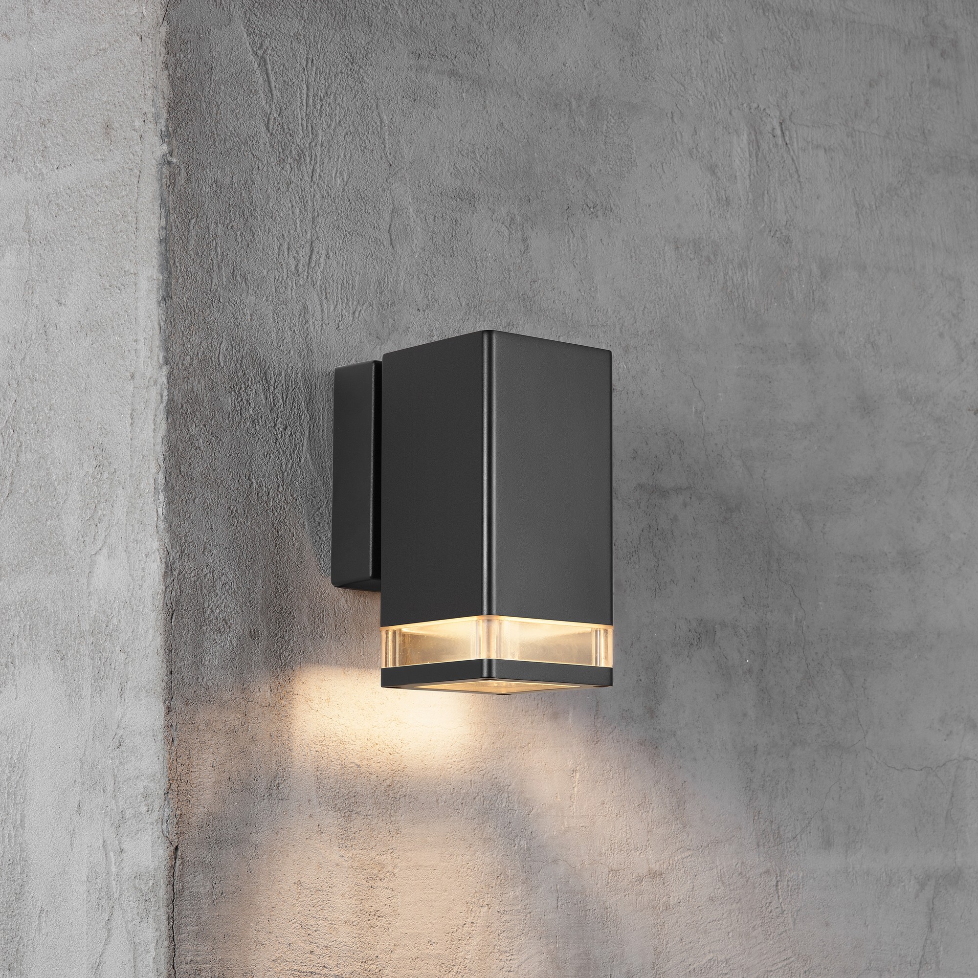 Nordlux Elm - applique d"extérieur - x 15,5 cm - IP44 - noir