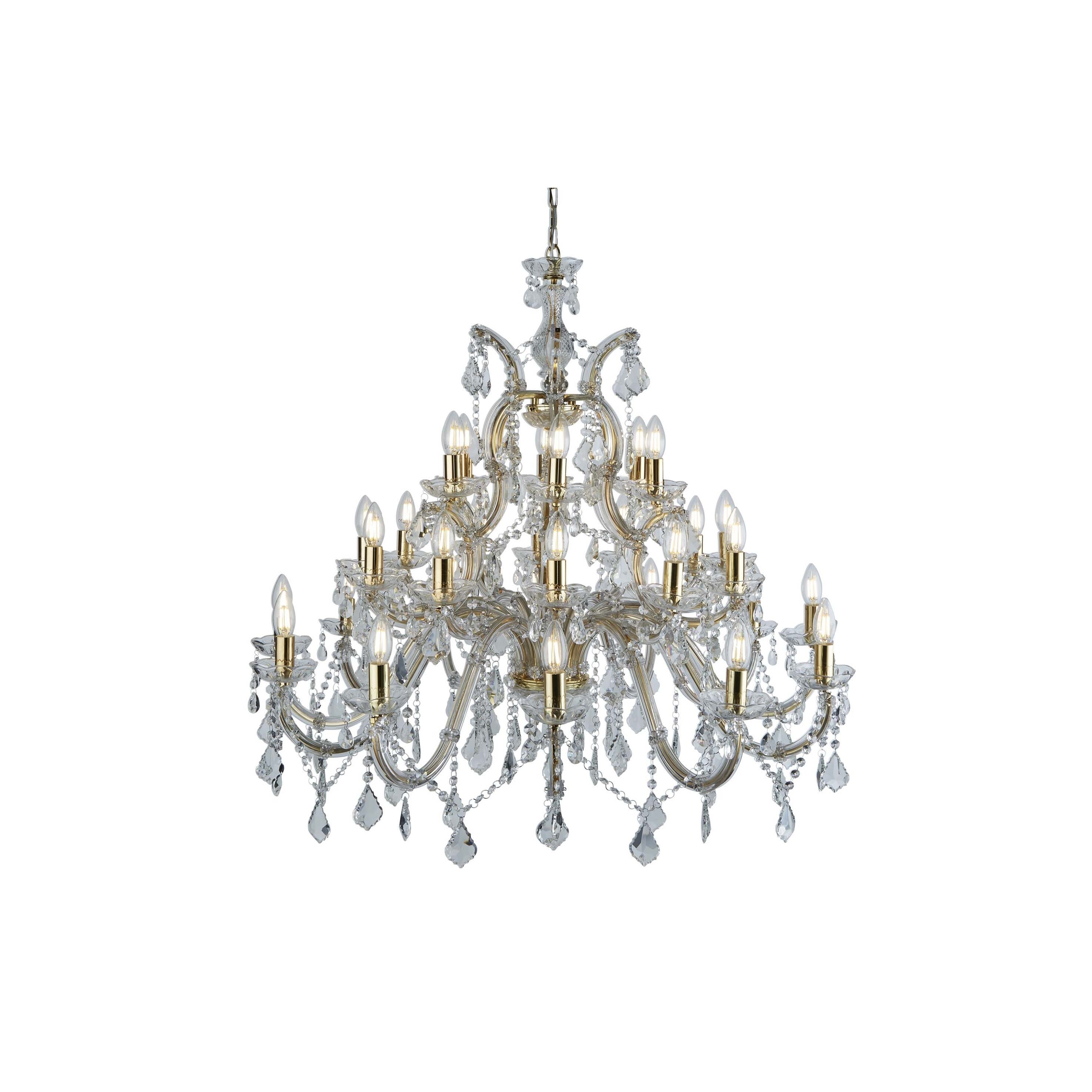 Searchlight Marie Therese - lustre - Ø cm - or