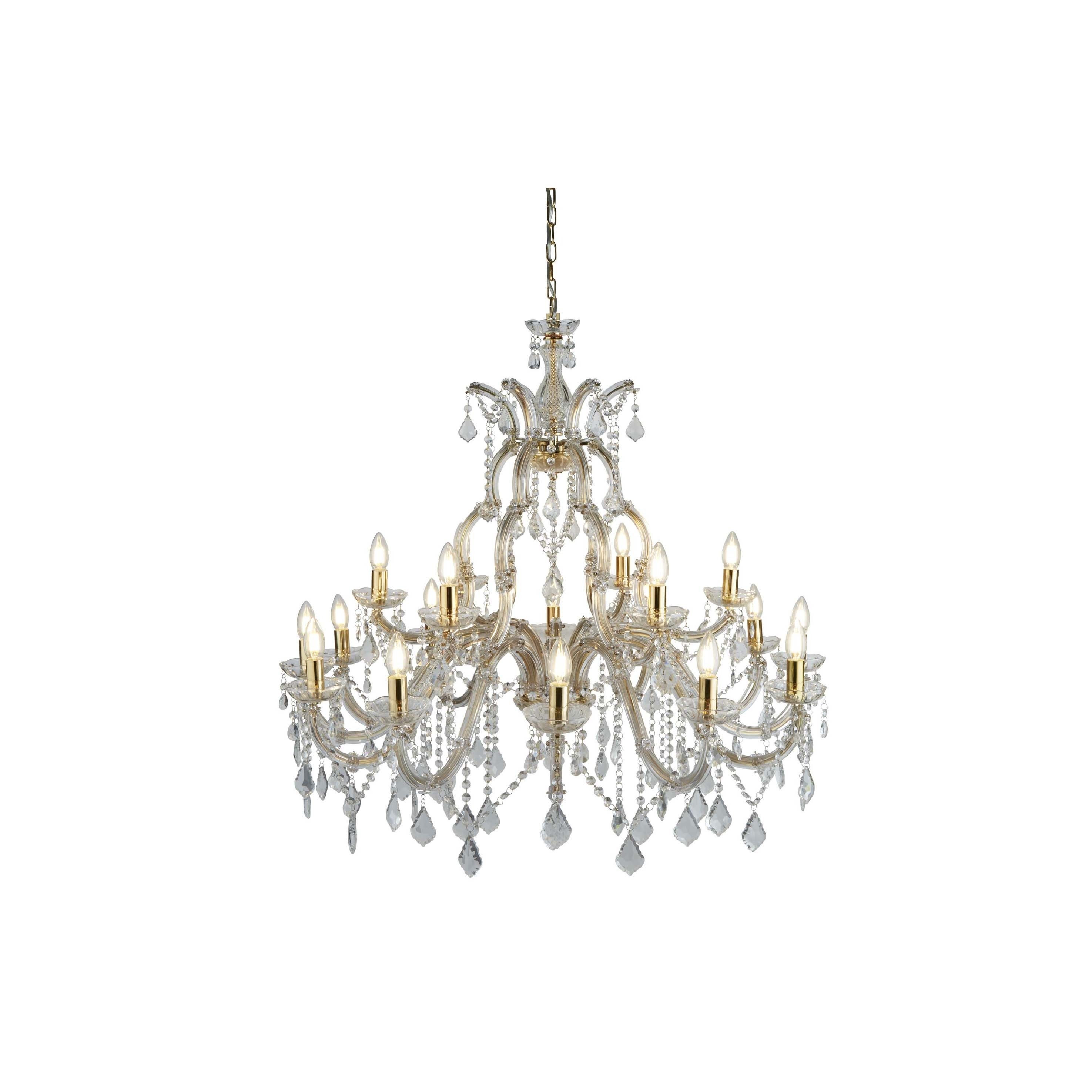 Searchlight Marie Therese - lustre - Ø cm - or