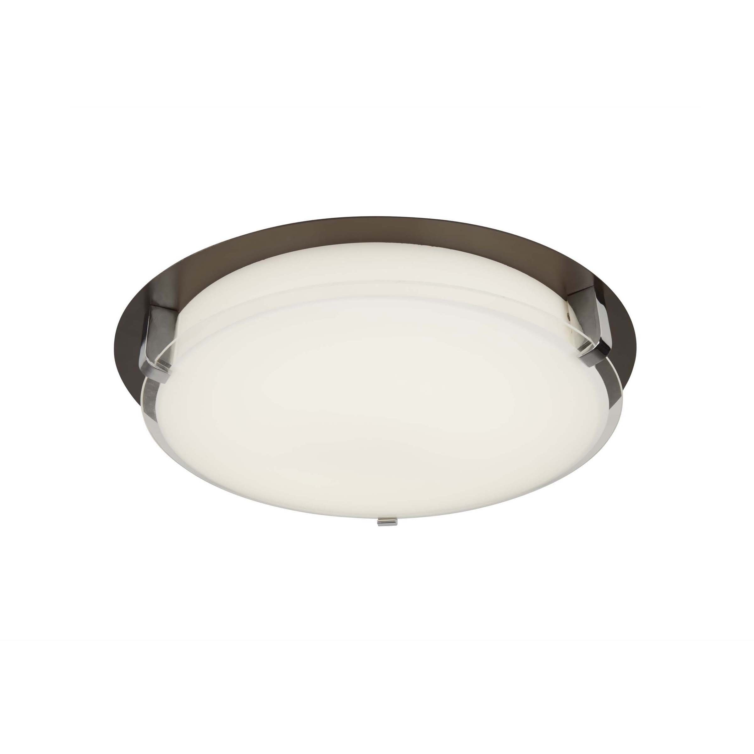Searchlight Edinburgh - plafonnier - Ø cm - 18W LED inclus - brun
