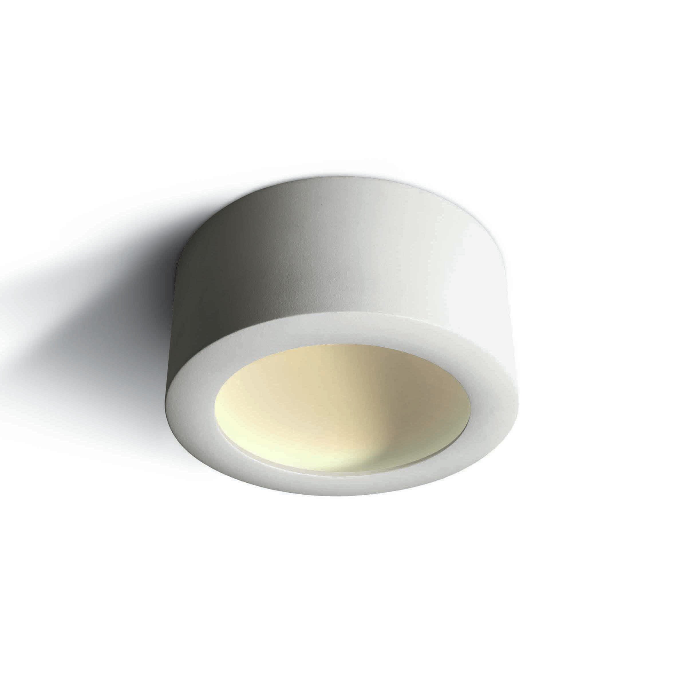 ONE Light Cylindres lumineux cachés - spot en saillie 1L - Ø 17,5 x 8 cm - 16W LED inclus - blanc