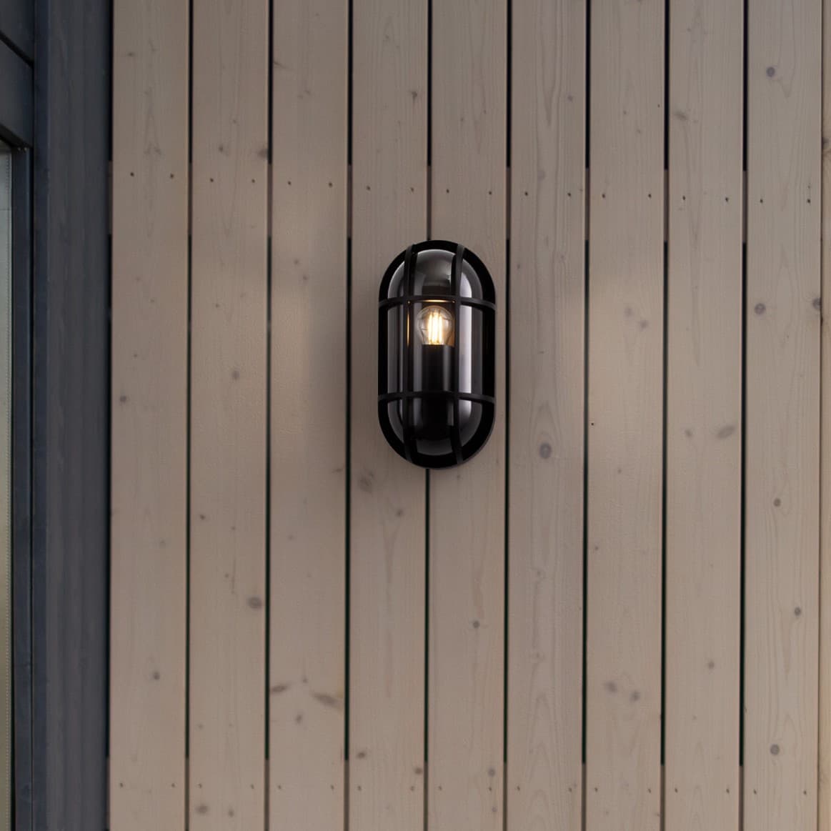 Nova Luce Amel - applique murale extérieure - x 9,4 cm - IP65 - anthracite foncé