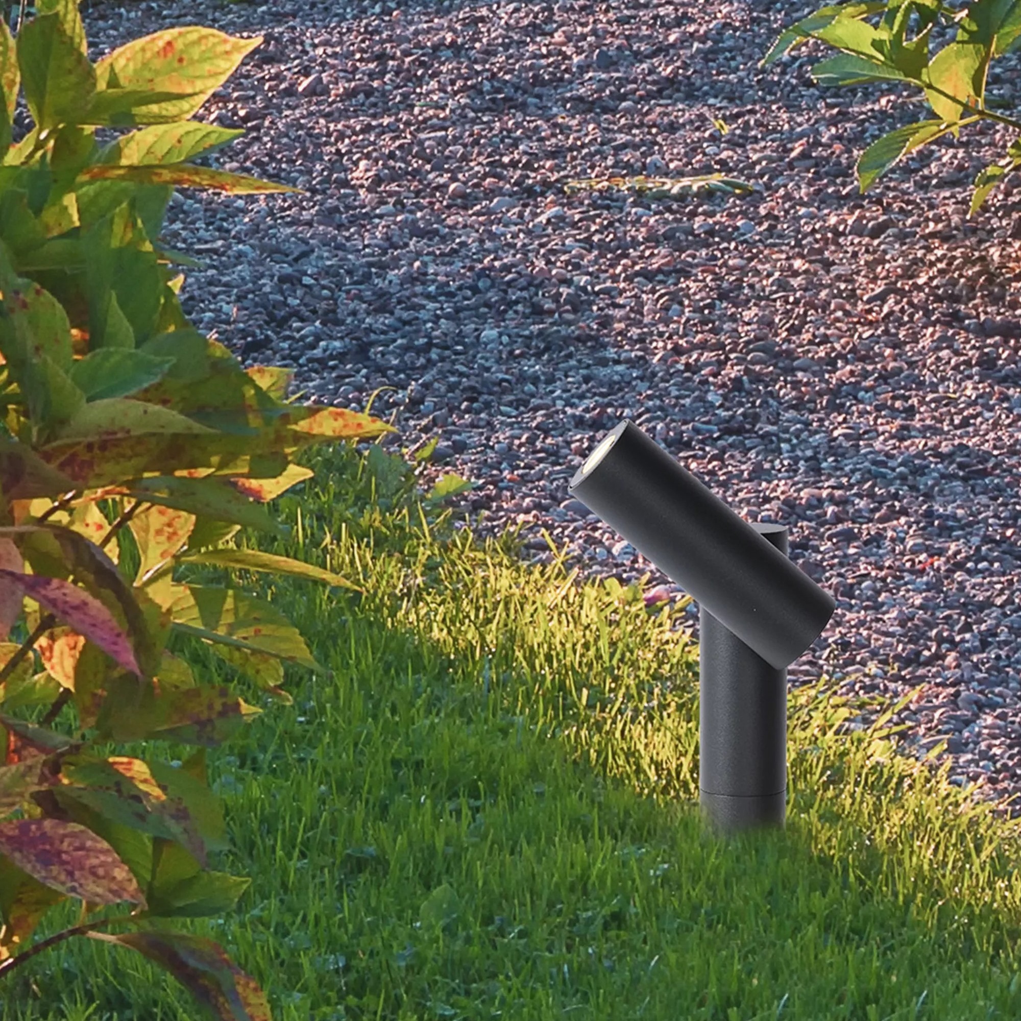 Lucide Tatum - spot de sol sur piquet - x - 4,5W LED inclus - IP65 - anthracite