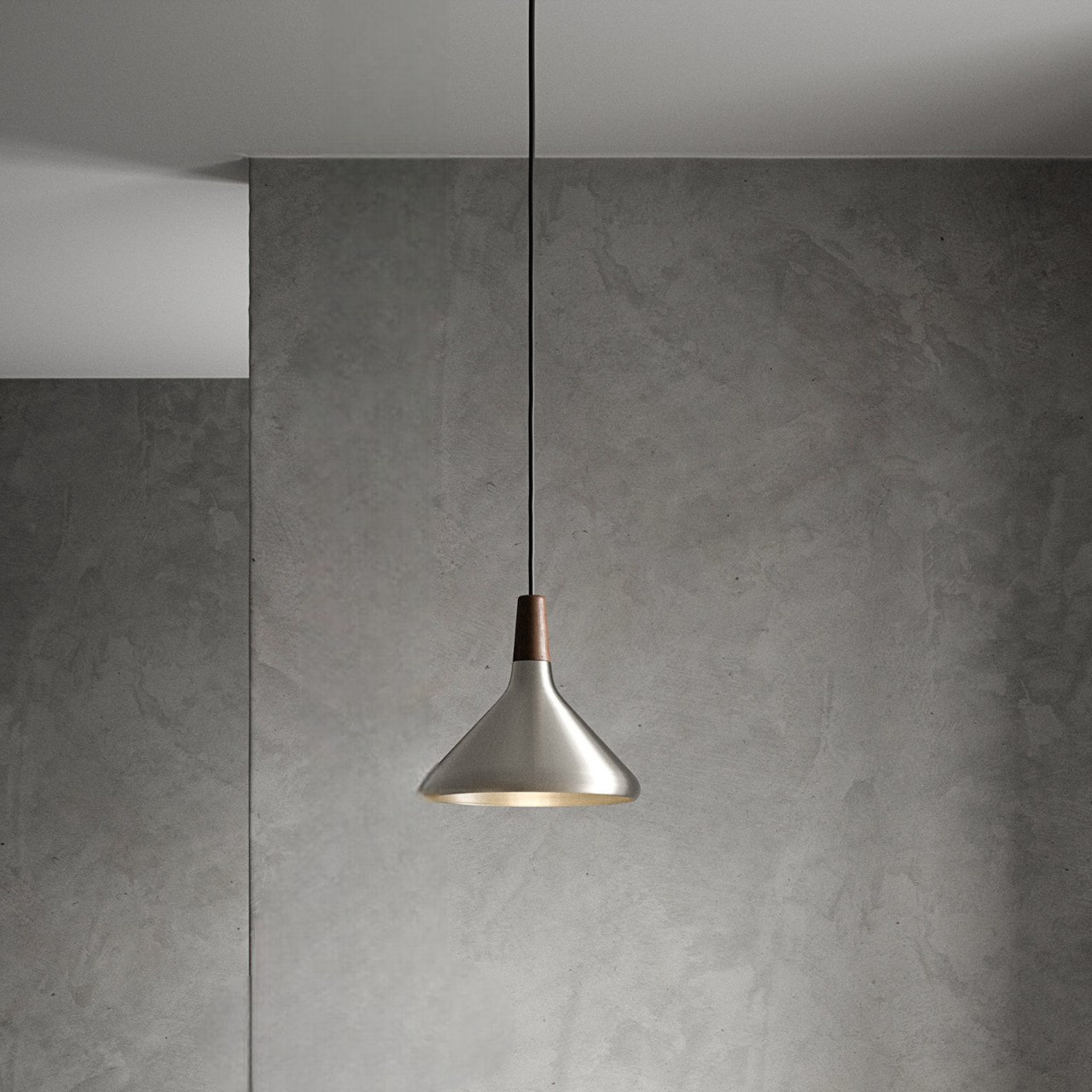 Design for the People Nori 27 - lampe suspendue - Ø ,5 cm - acier brossé