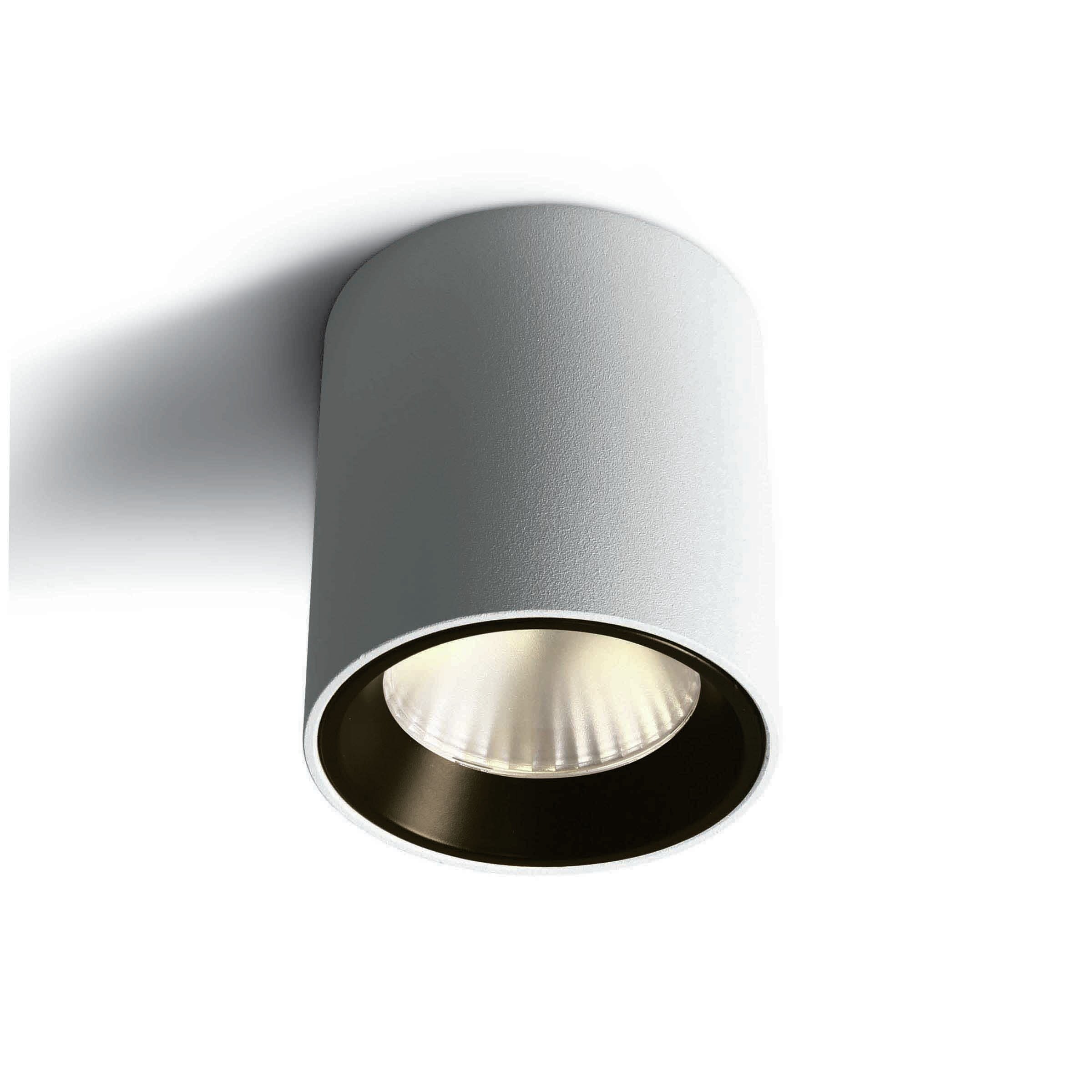 ONE Light Cylindres LED Chill Out - spot en saillie 1L - Ø ,5 cm - 7W LED dimmable inclus - blanc