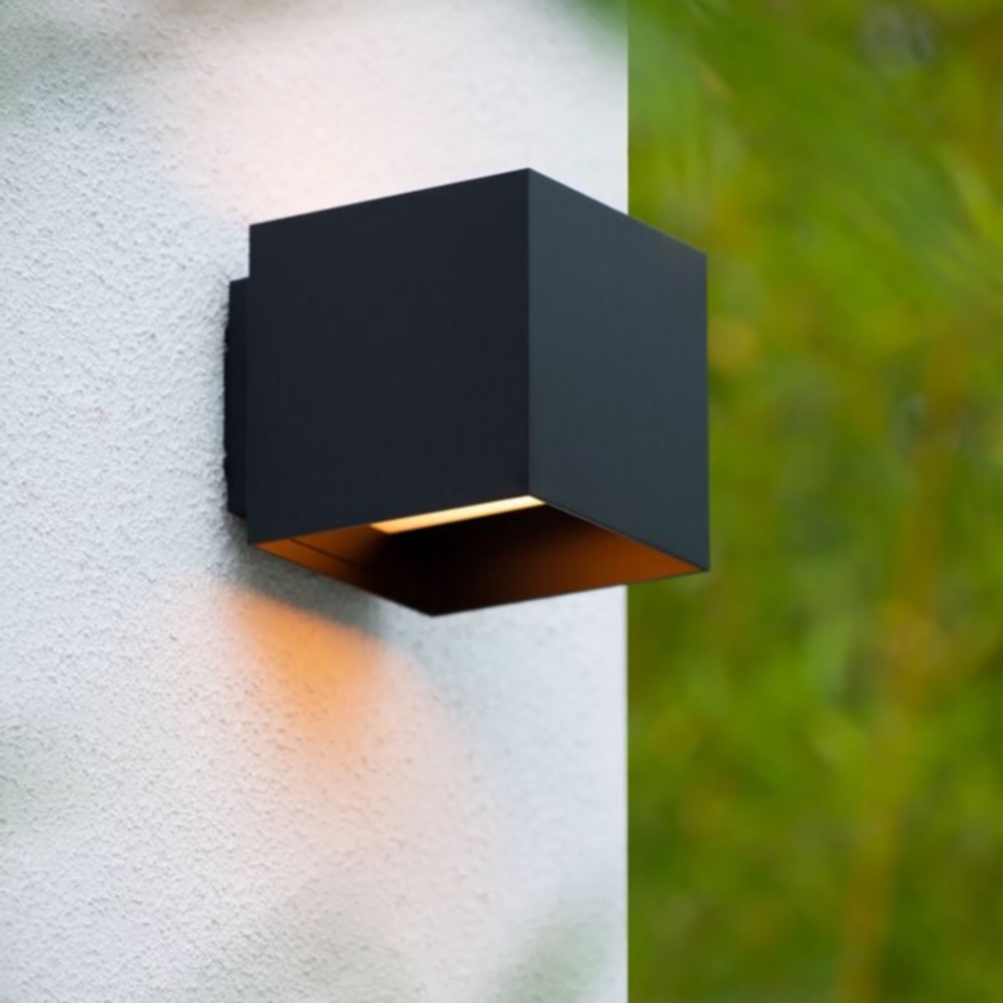 Lucide Exeter - applique d"extérieur - x - IP44 - noir