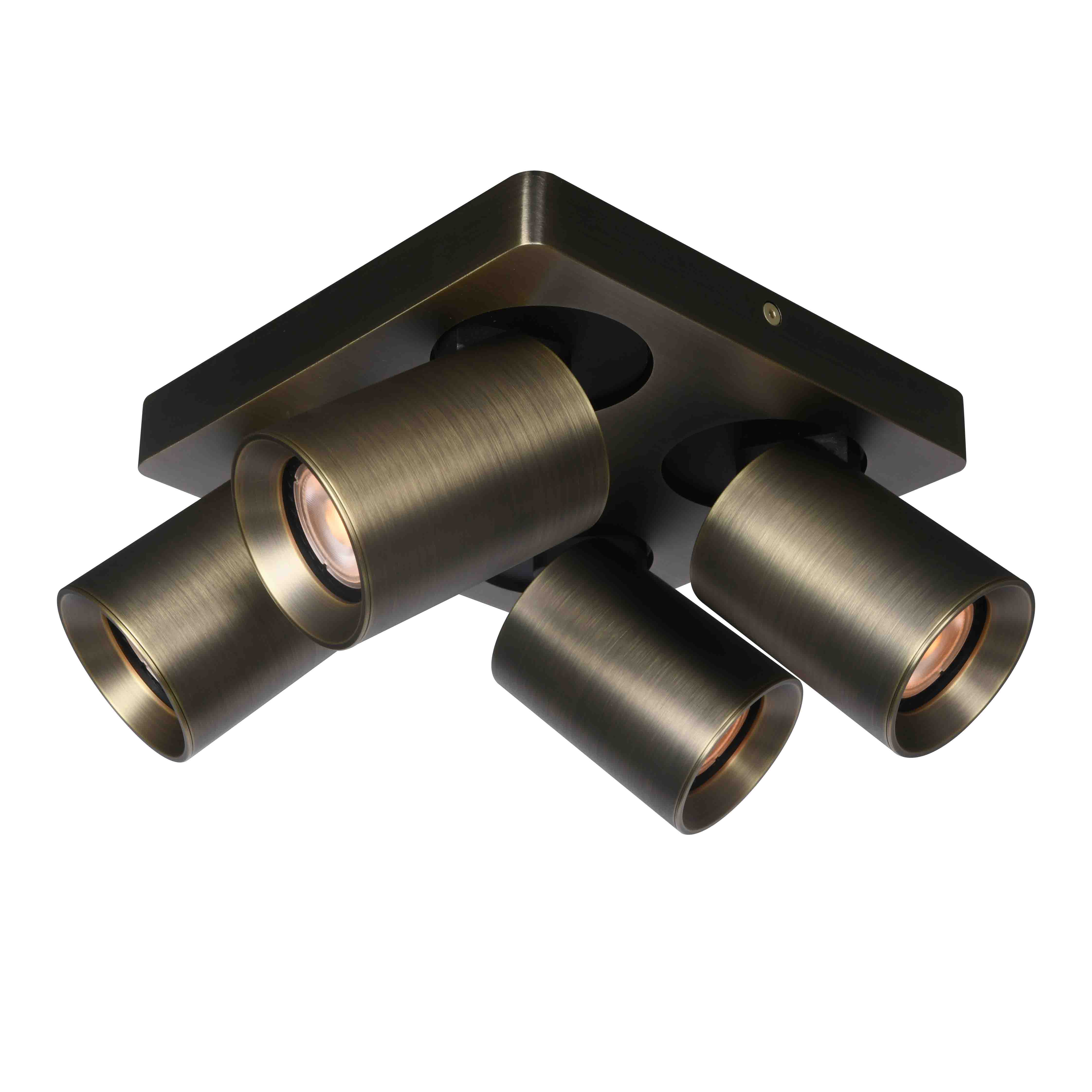 Artdelight Megano - spot de montage 4L - x 11,5 cm - bronze antique