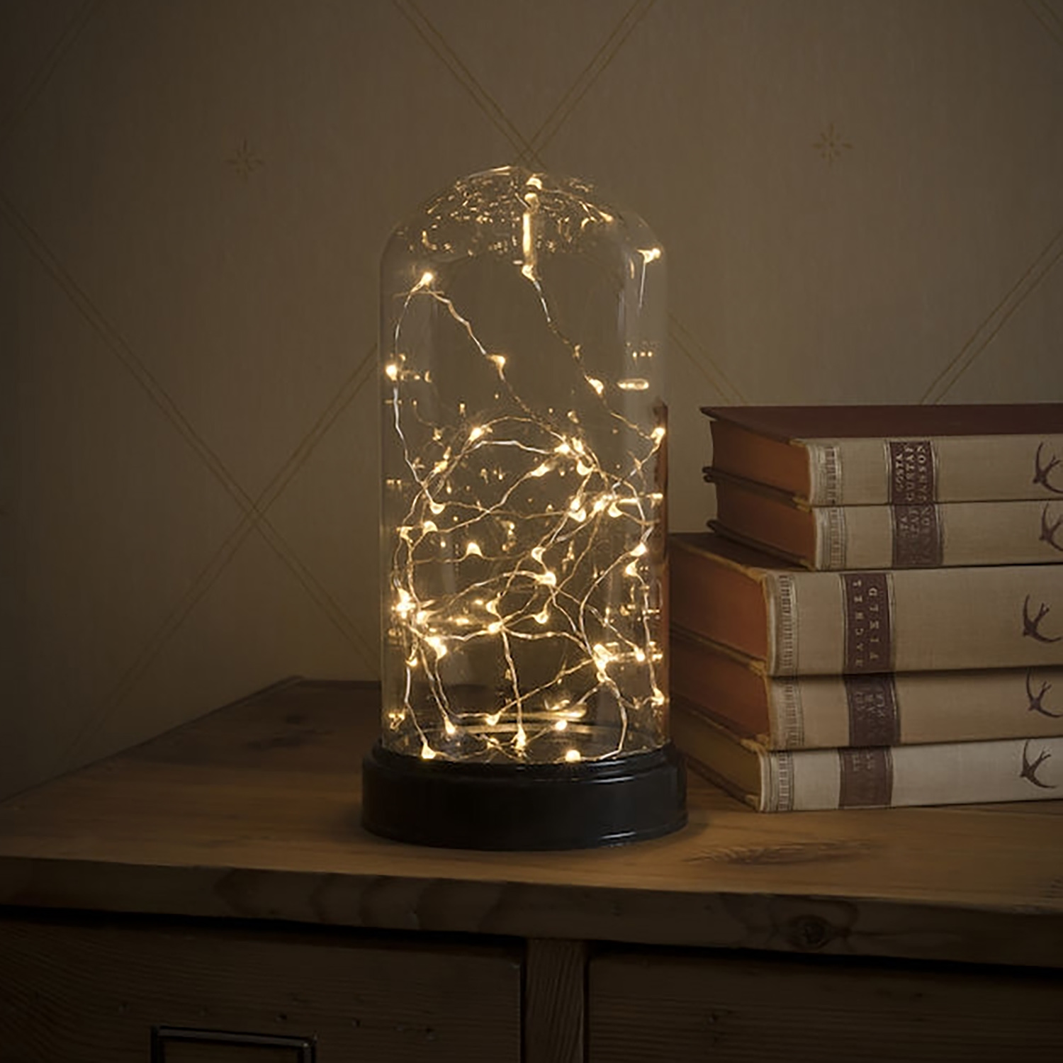 Konstsmide - arche décorative en verre - Ø 11,5 x - noir