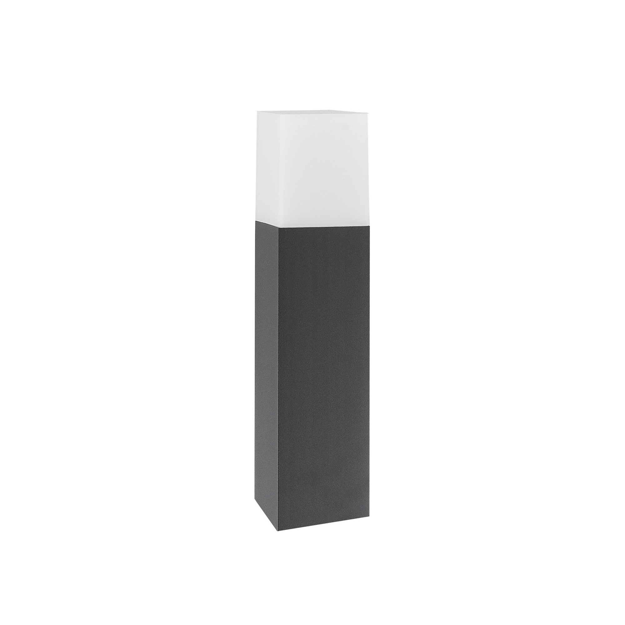 Nova Luce Stick - lampe de jardin - 7,6 x 7,6 x - IP54 - gris foncé