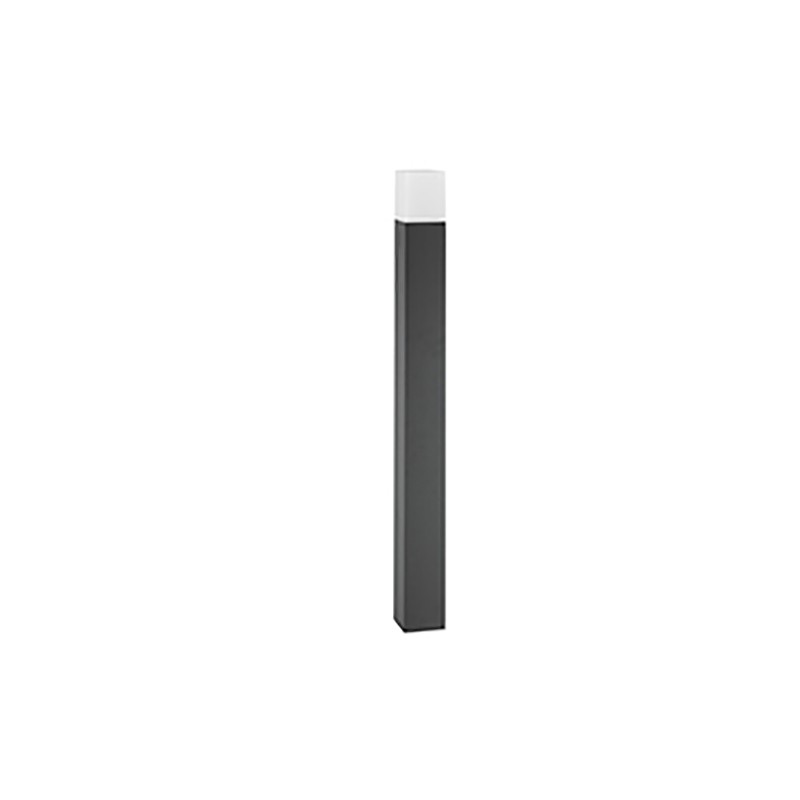 Nova Luce Stick - lampe de jardin - 7,6 x 7,6 x - IP54 - gris foncé
