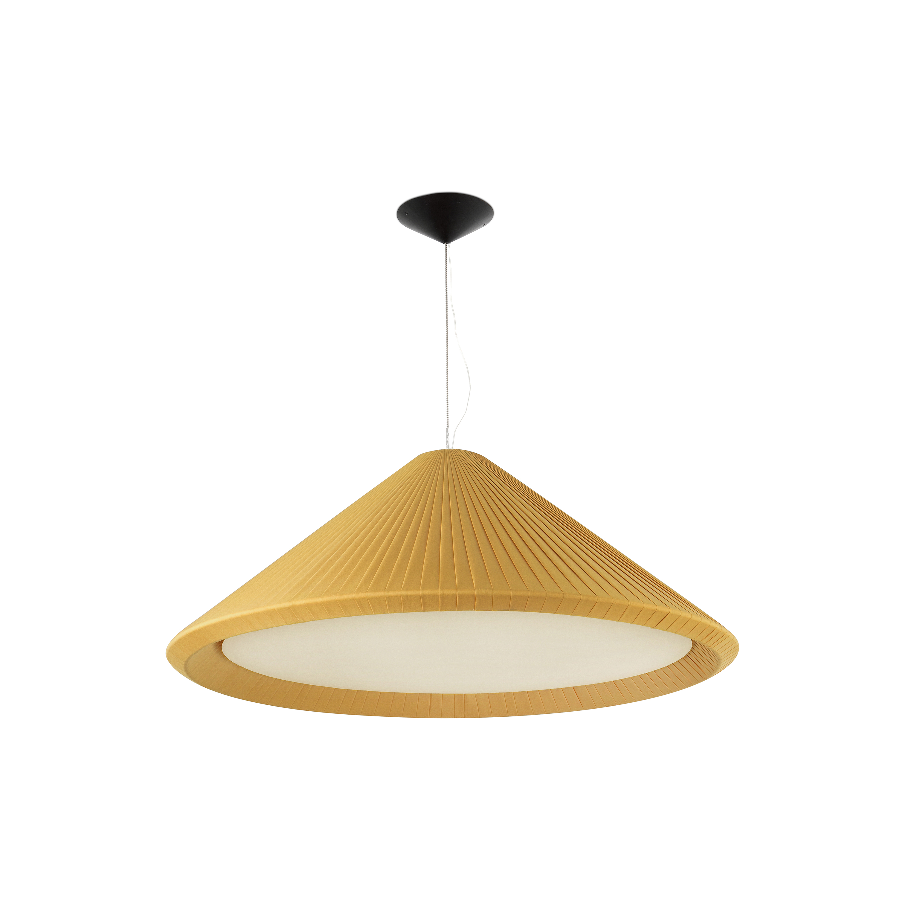 Faro Saigon-in - lampe suspendue - Ø cm - jaune
