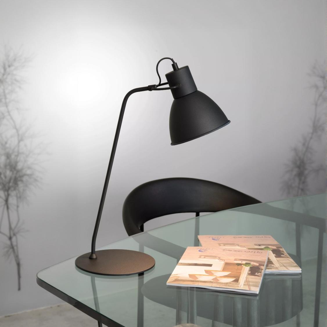 Lucide Shadi - lampe de bureau - x - noir