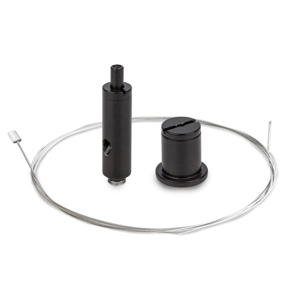 KLUS RD-1 - set de fixation avec câble - noir