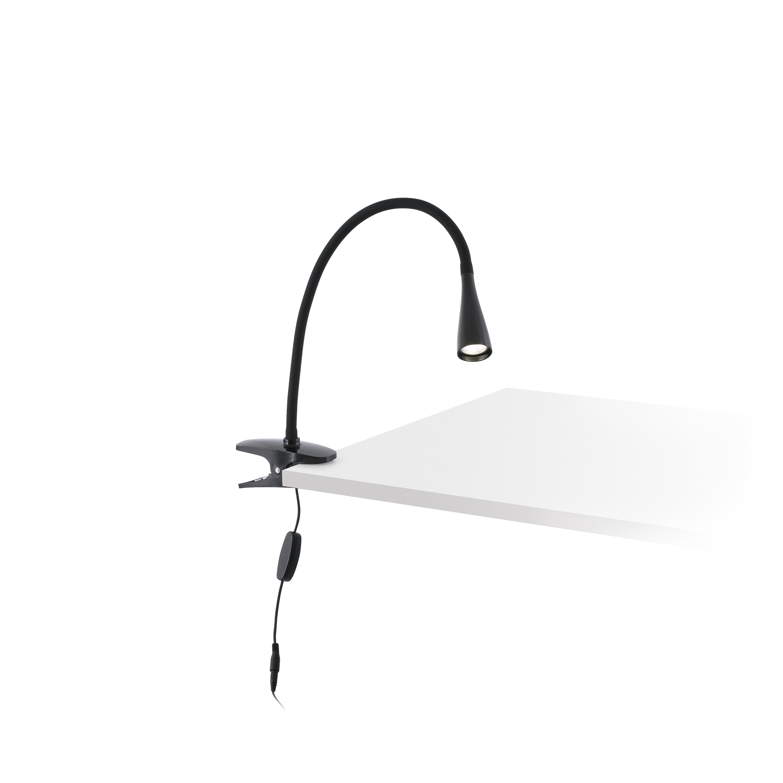 Faro Lena - lampe à pince - x - 3W LED inclus - noir mat