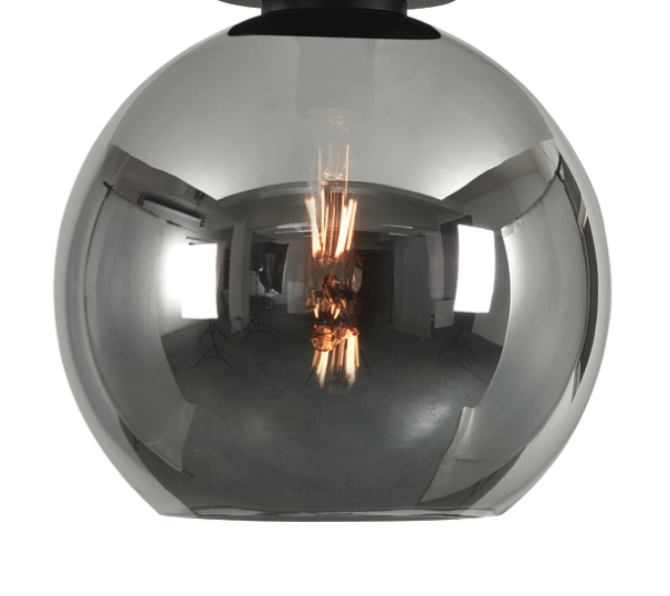 Artdelight Marino - abat-jour en verre - Ø - titan — vue 3