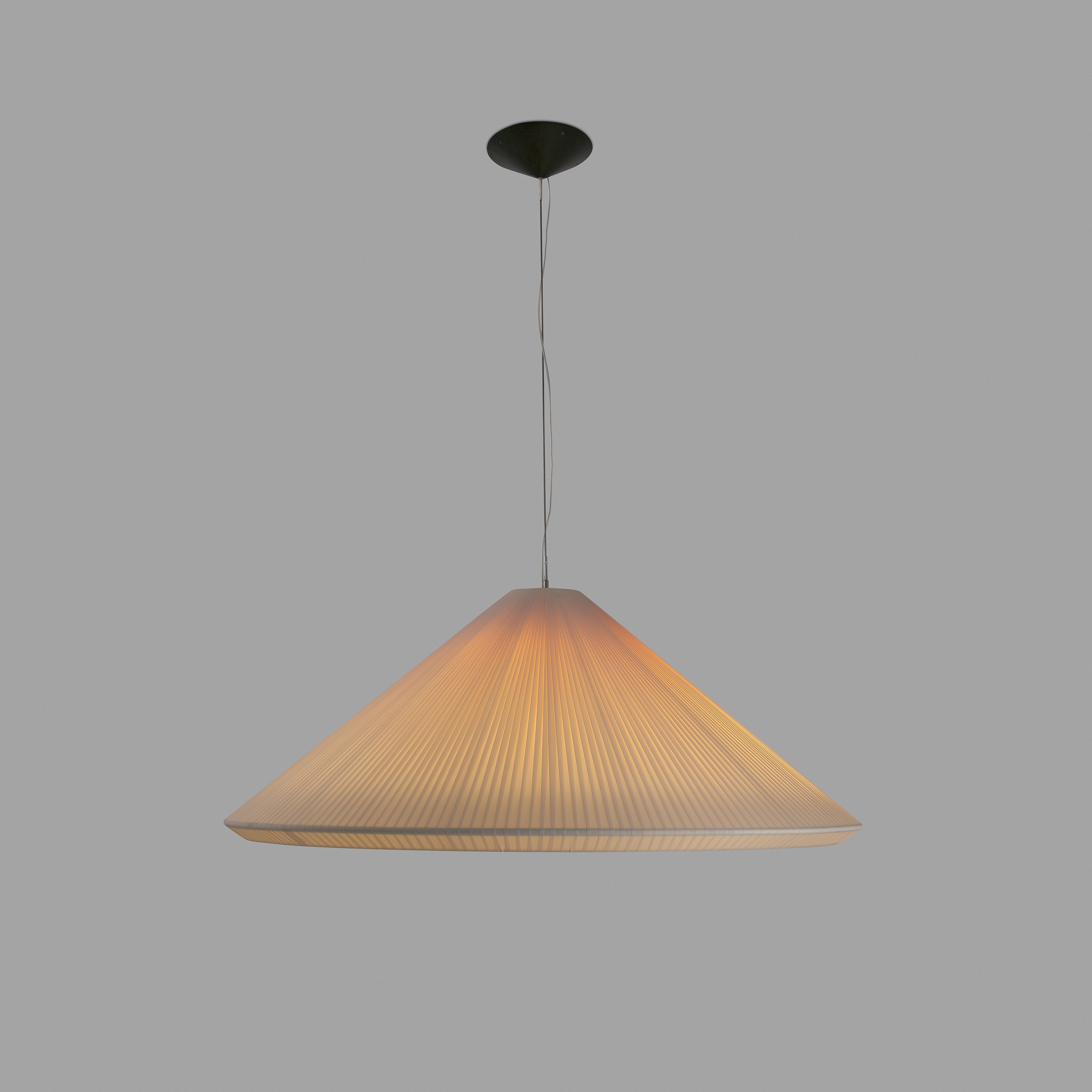 Faro Saigon-in - lampe suspendue - Ø cm - blanc ivoire