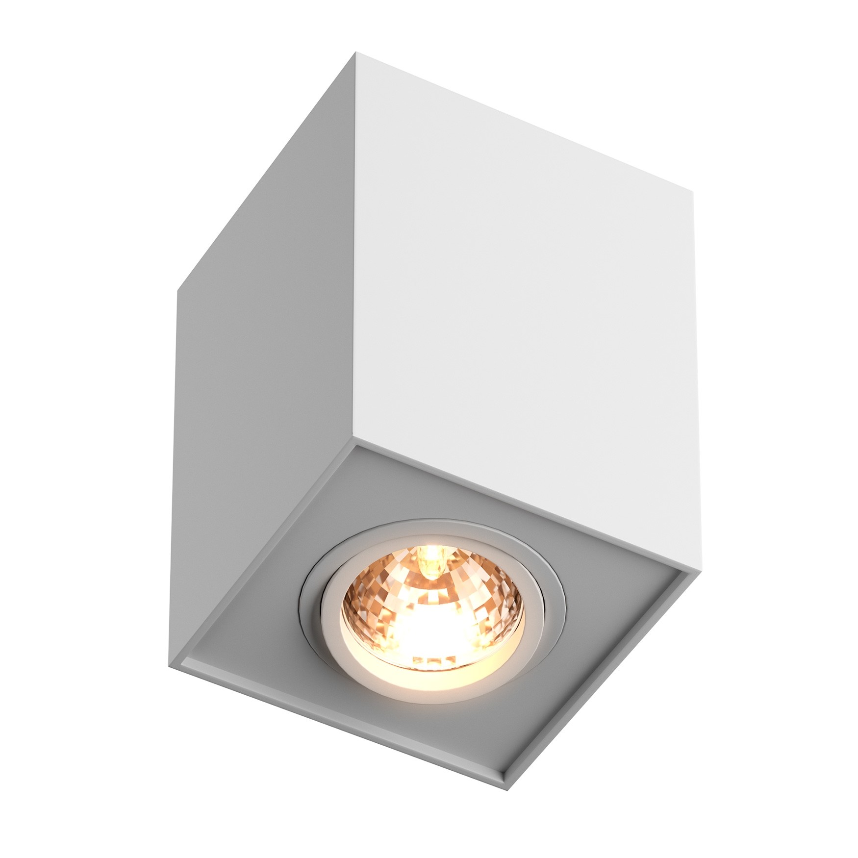 Zuma Line Quadro - spot apparent - 9,6 x 9,6 x - blanc