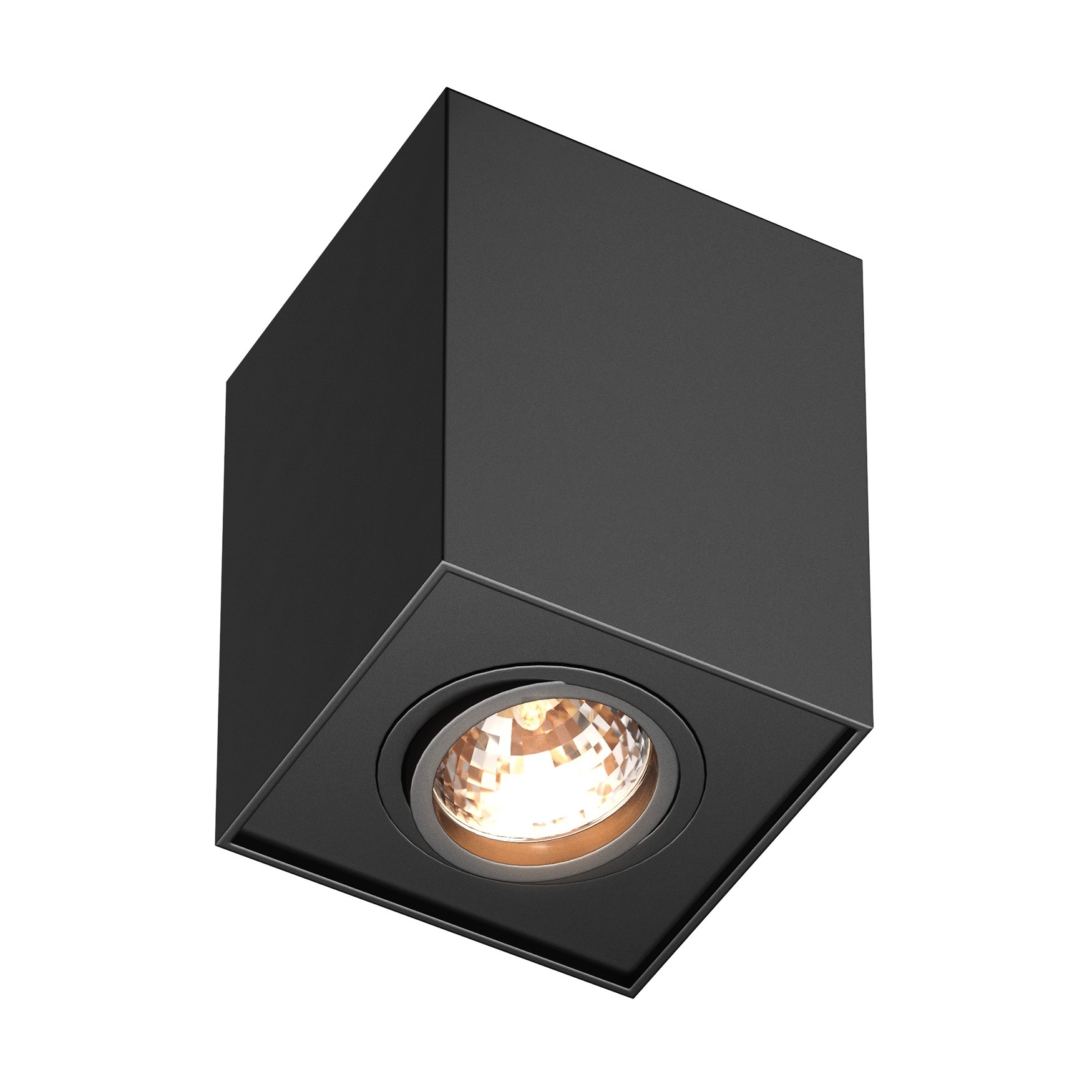 Zuma Line Quadro - spot en saillie - 9,6 x 9,6 x - noir