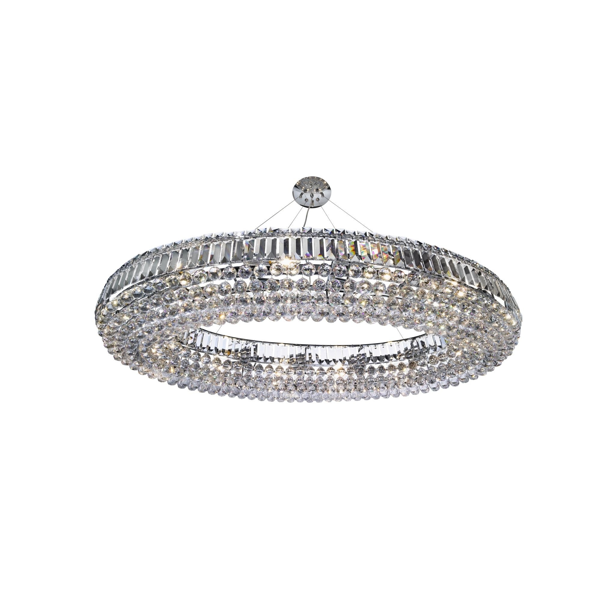 Searchlight Vesuvius - lampe suspendue - x - chrome