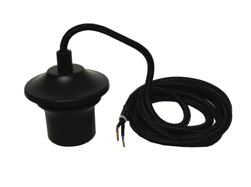 Artdelight suspension sans plaque de plafond -Ø cm - noir