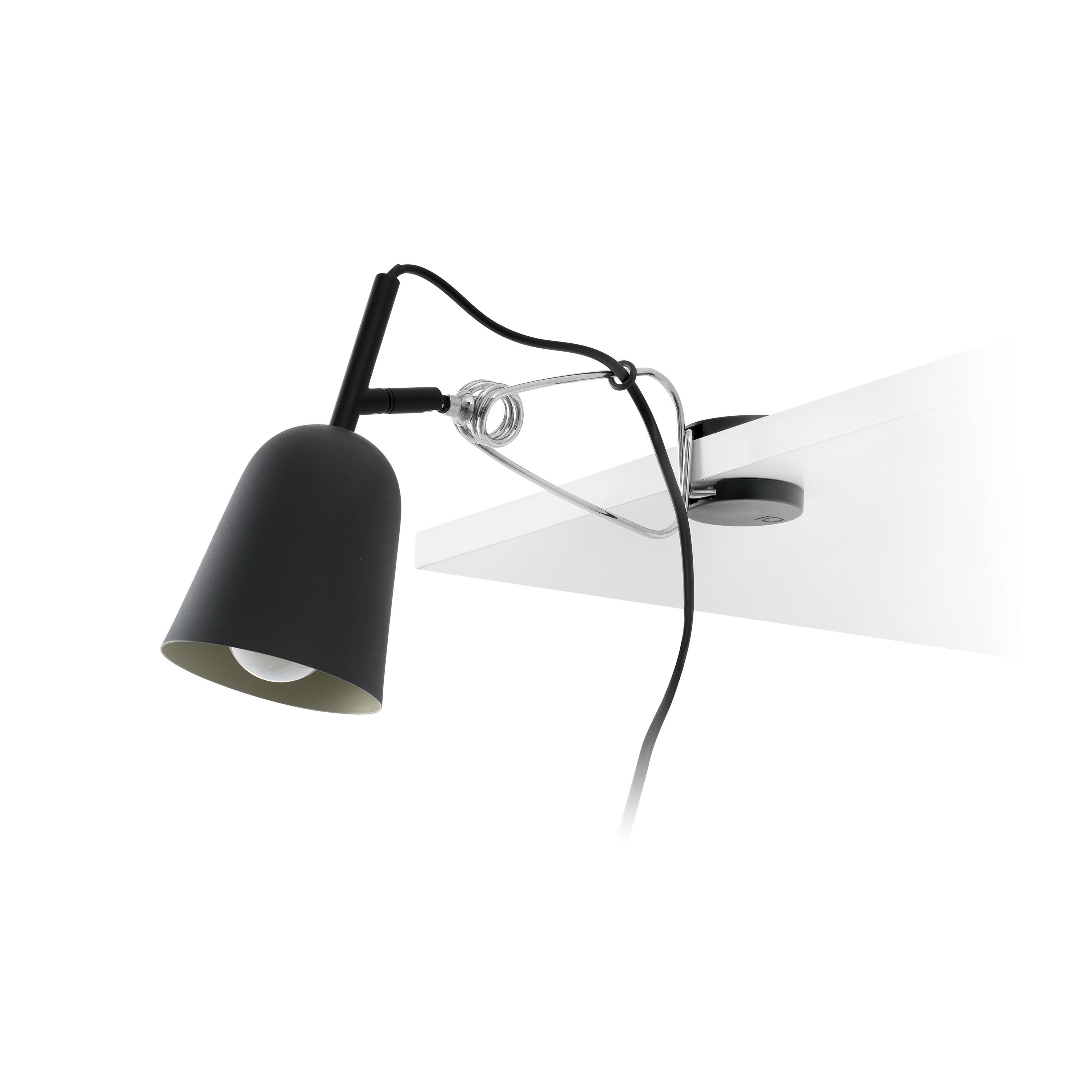 Faro Studio - lampe à pince - x - noir et crème