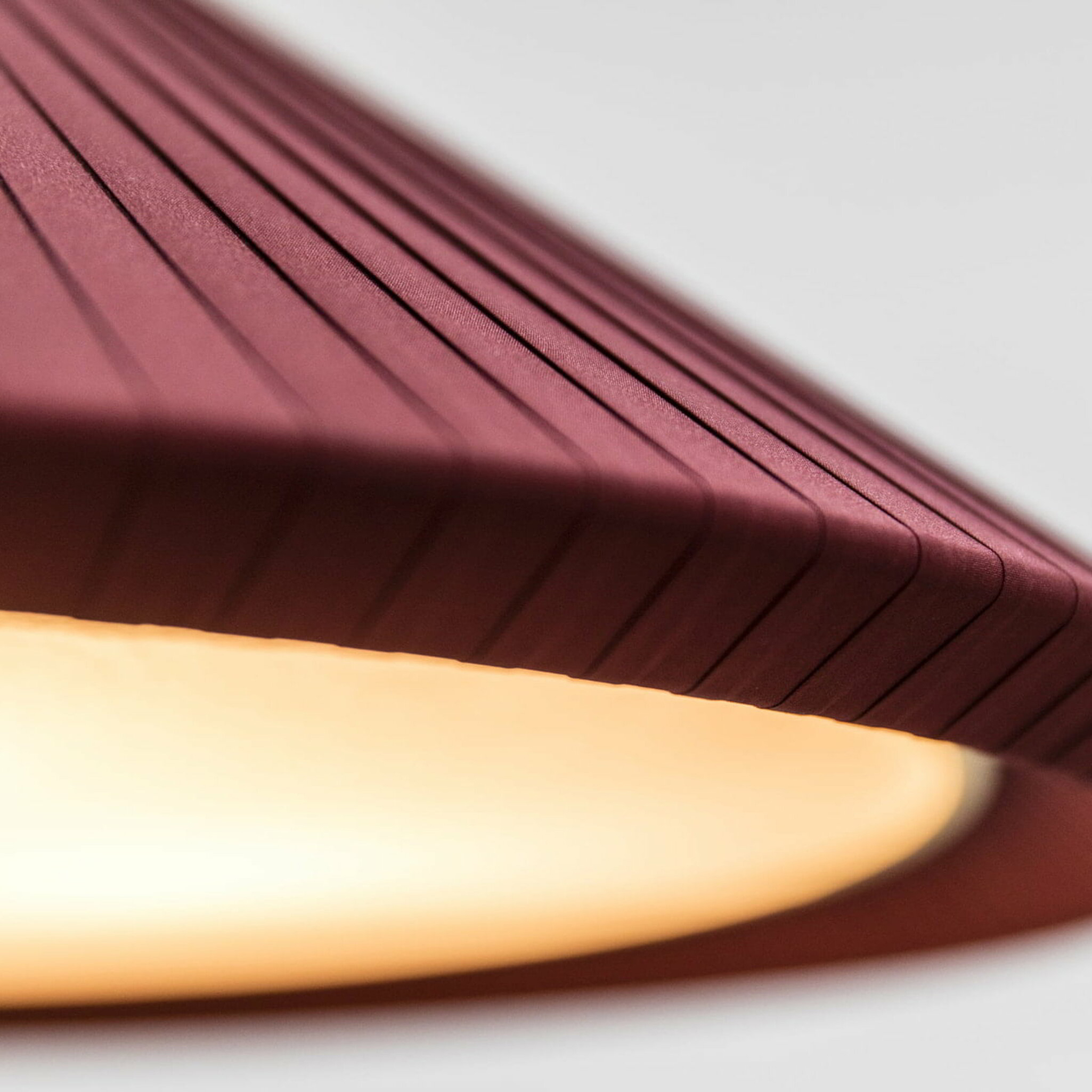 Faro Saigon-in - lampe suspendue - Ø ,5 cm - bordeaux