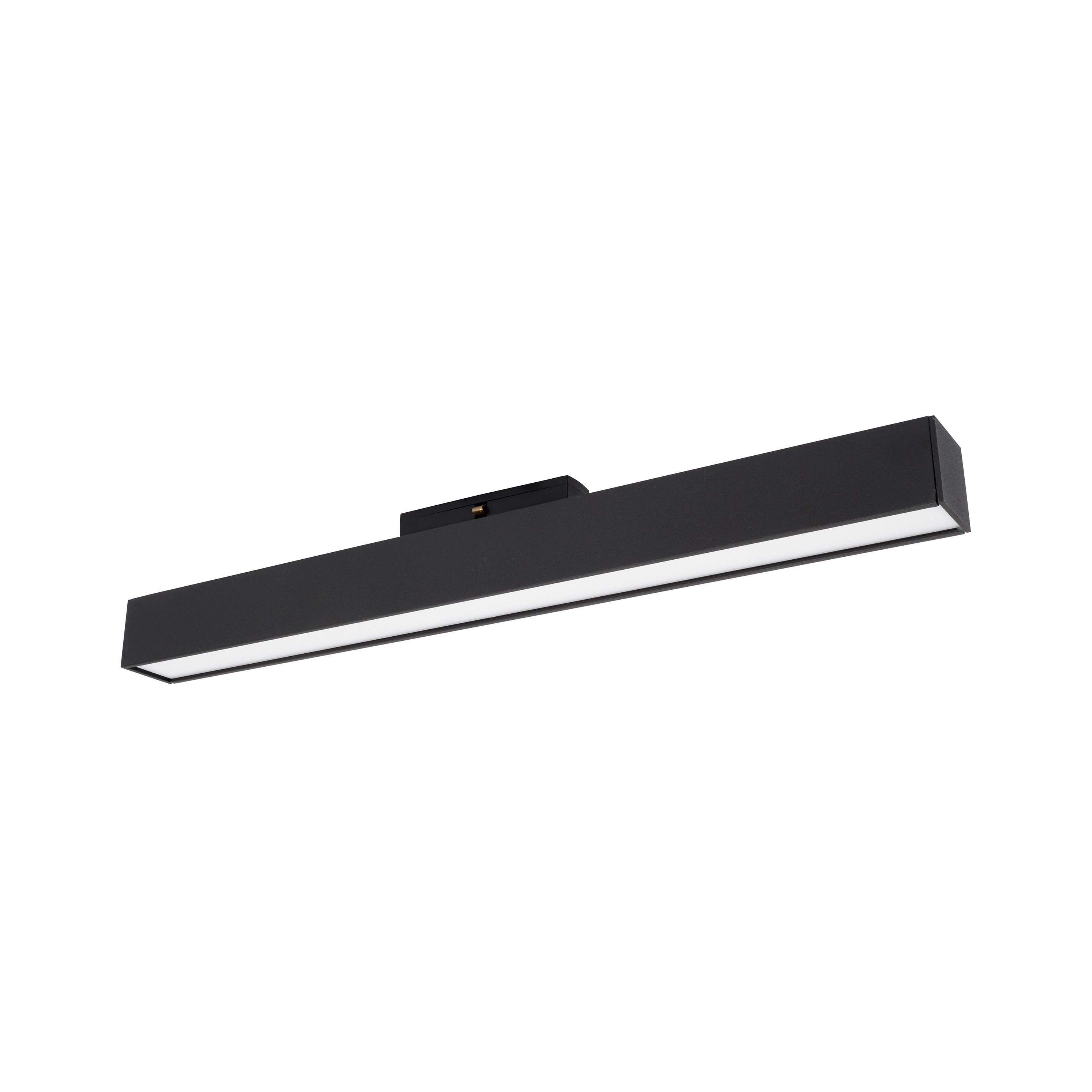 Nova Luce Rieti - luminaire pour système de profilés magnétiques - 40,2 x 3,5 x 5,1 cm - 22W LED inclus - noir - blanc couleur de lumière