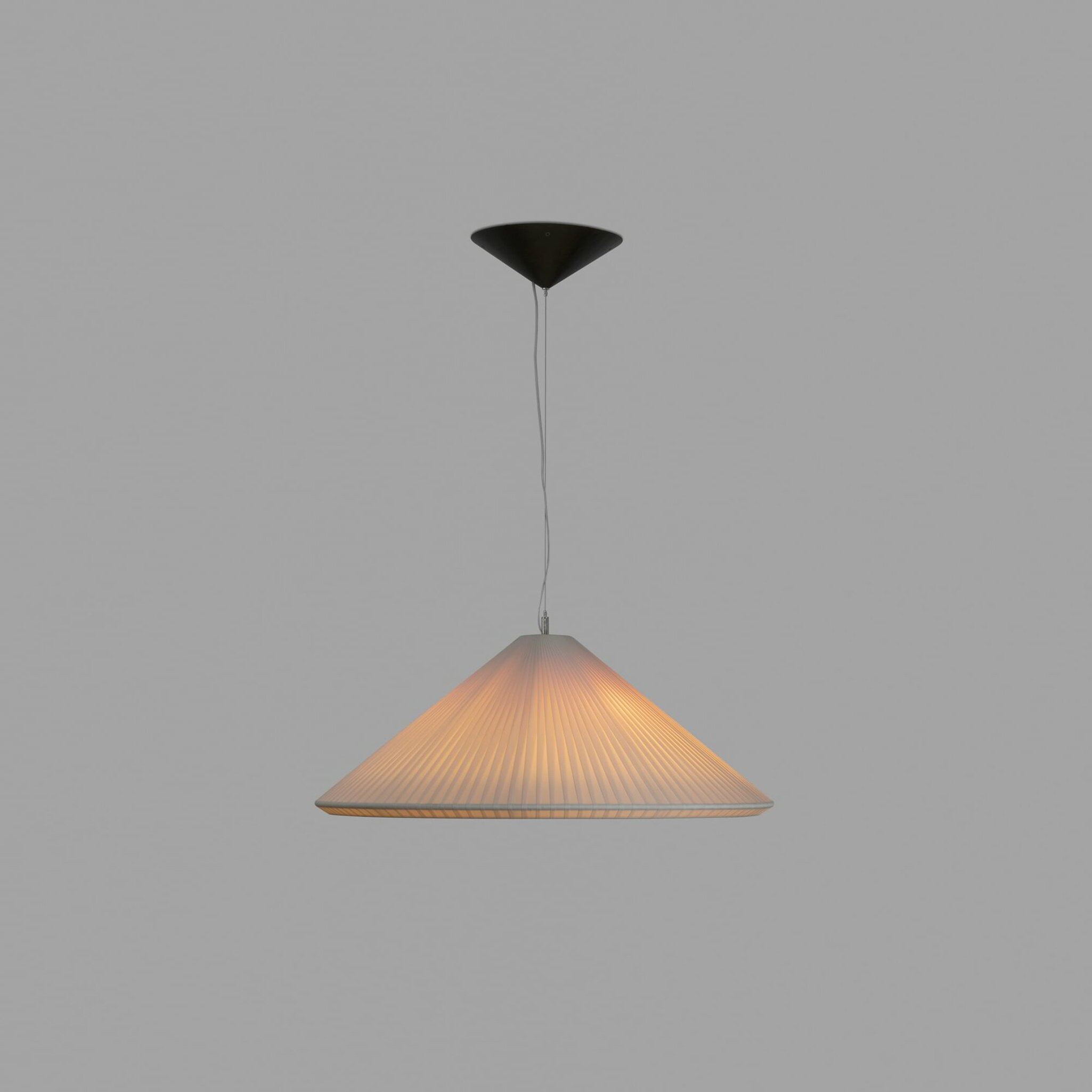 Faro Saigon-in - lampe suspendue - Ø ,5 cm - blanc ivoire