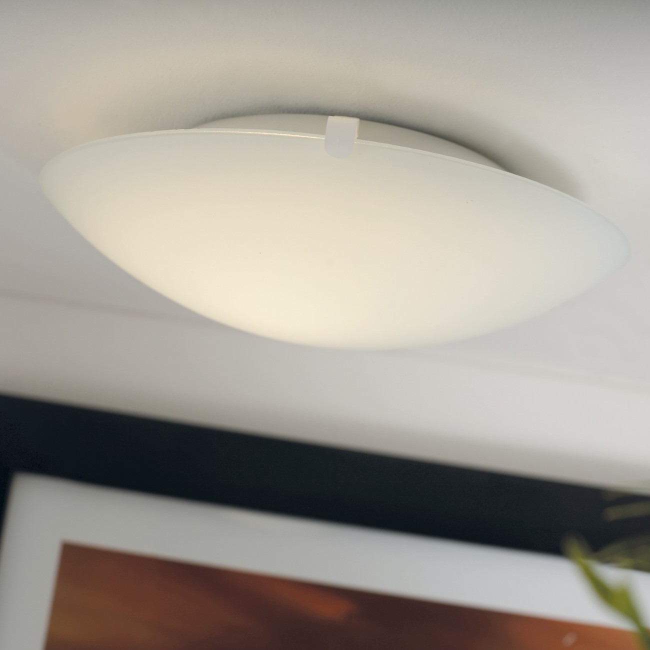 Nordlux Standard - plafonnier - Ø ,5 cm - blanc