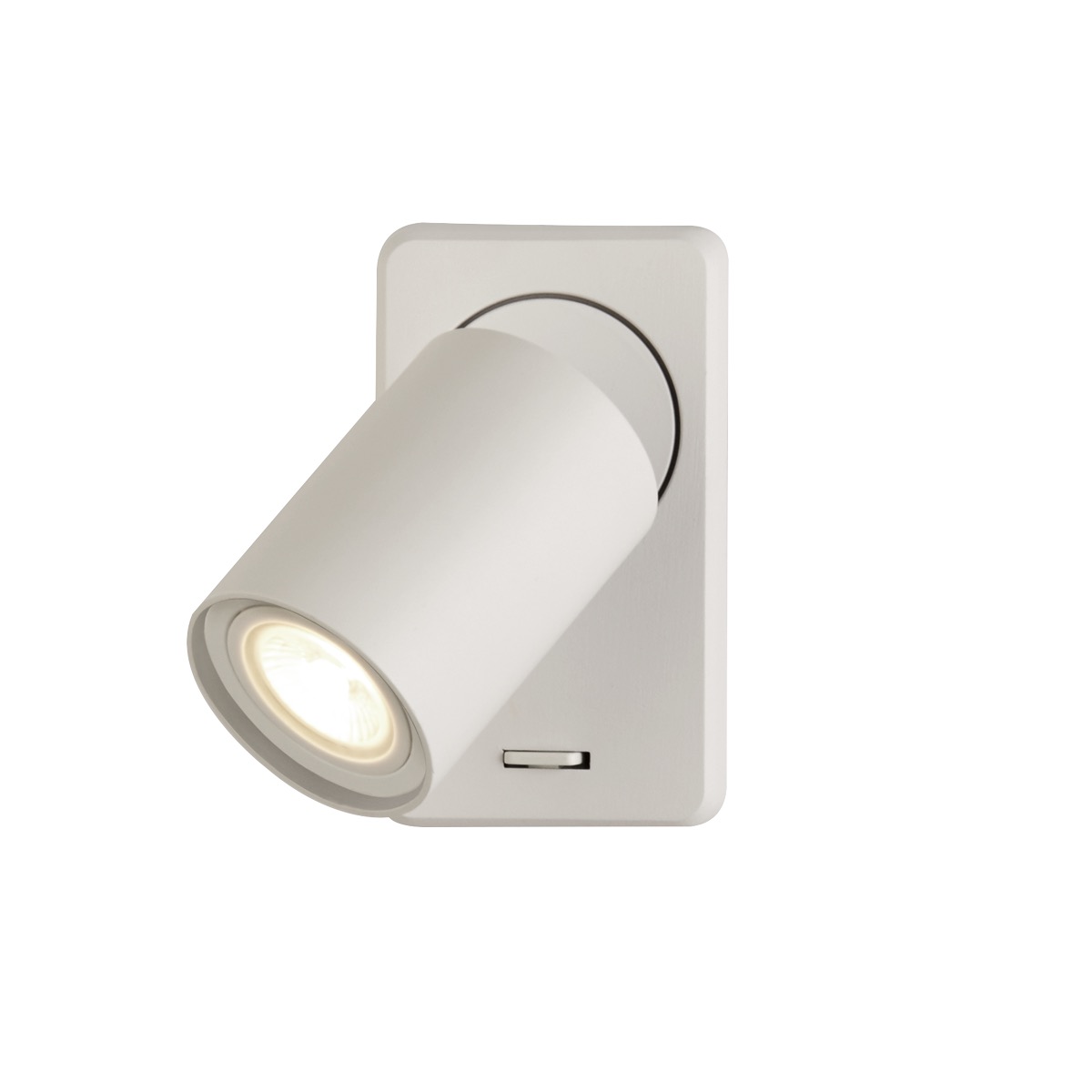 Projectlight Phoebe - spot mural apparent avec interrupteur - x - blanc