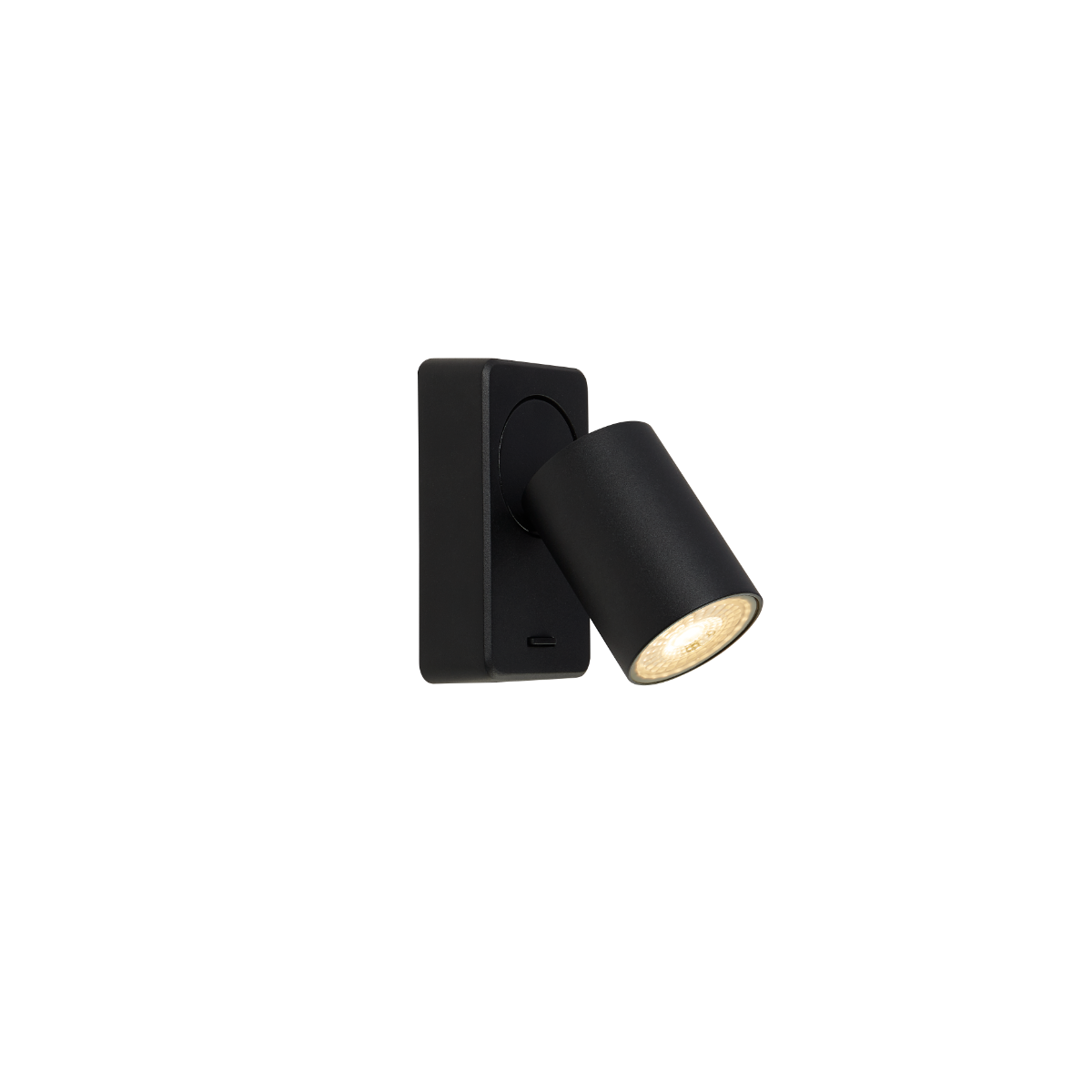Projectlight Phoebe - spot mural apparent avec interrupteur - x - noir