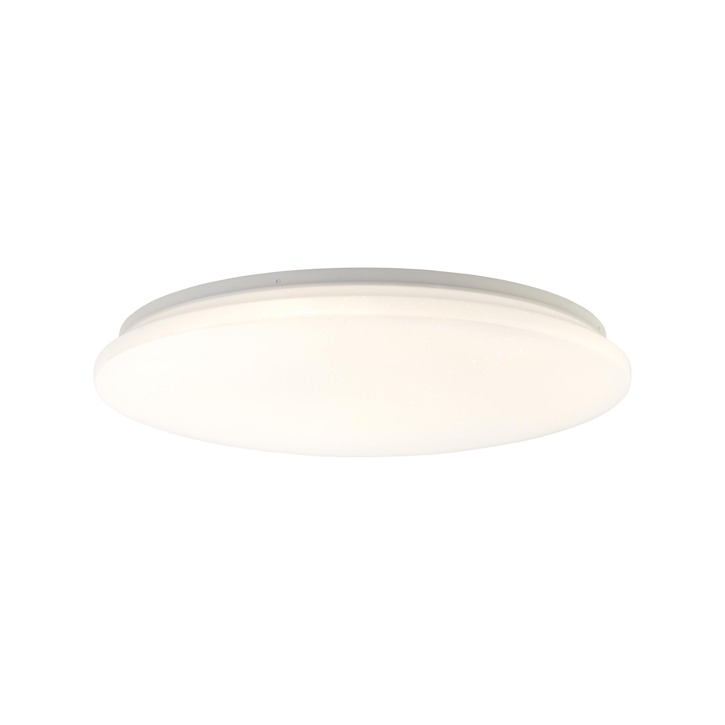 Brilliant Farica Starry - plafonnier avec télécommande - Ø cm - 36W LED dimmable inclus avec couleur de lumière réglable - blanc