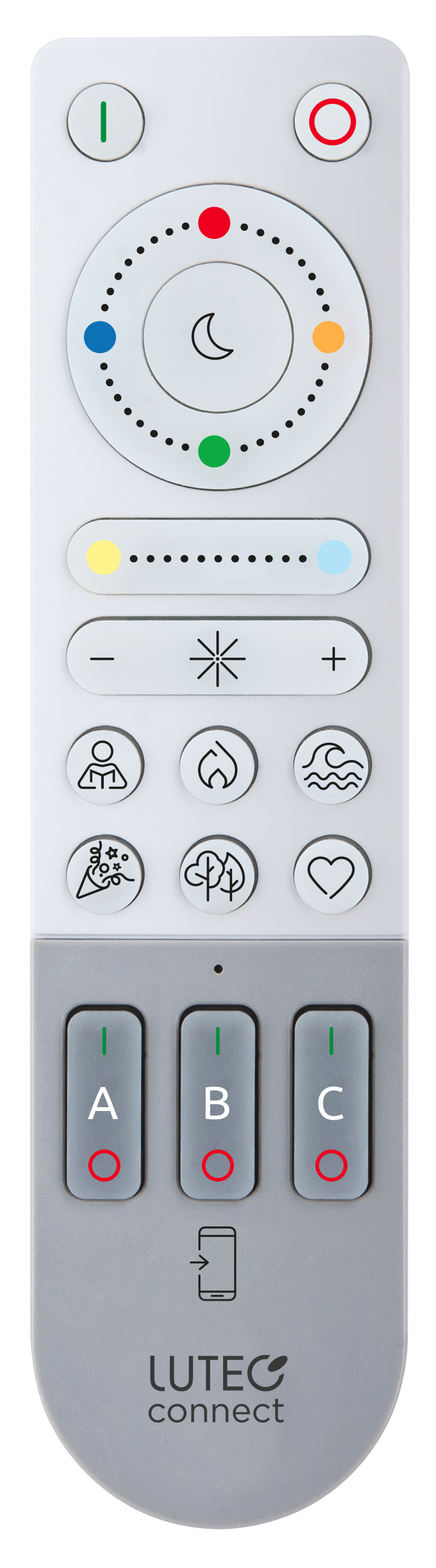 Télécommande Lutec Connect - 15,7 x ,9 cm