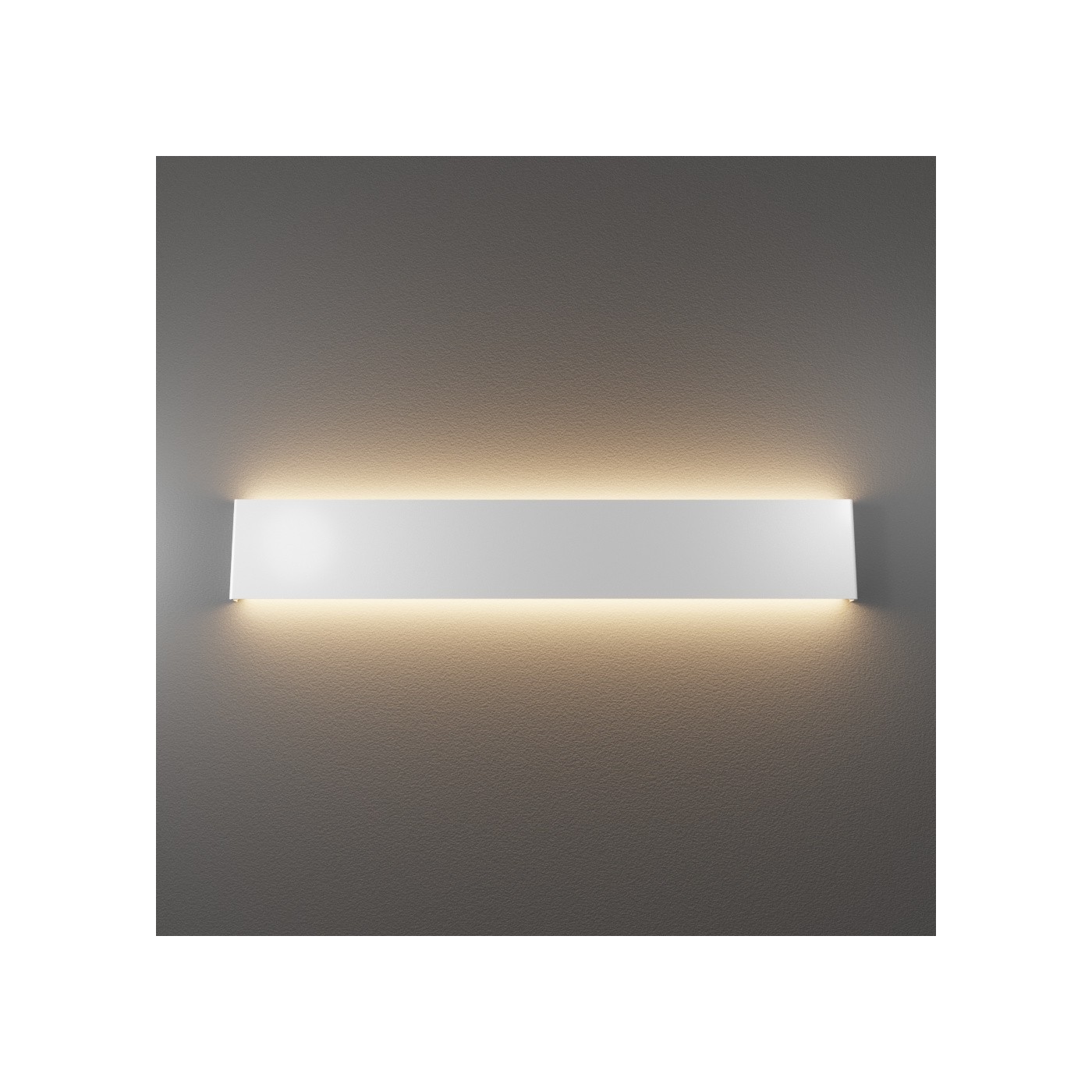 Amarcords Dana 60 BI - applique murale en saillie - x 2,8 cm - 24W LED inclus - blanc