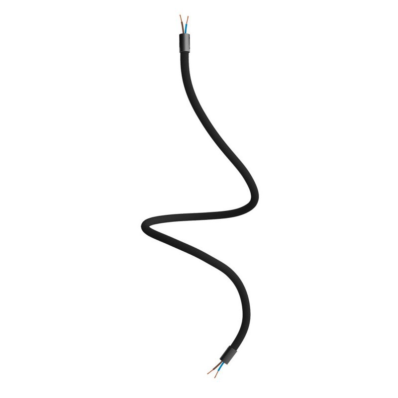 Creative Cables - Tube flexible recouvert de textile - - noir — vue 3