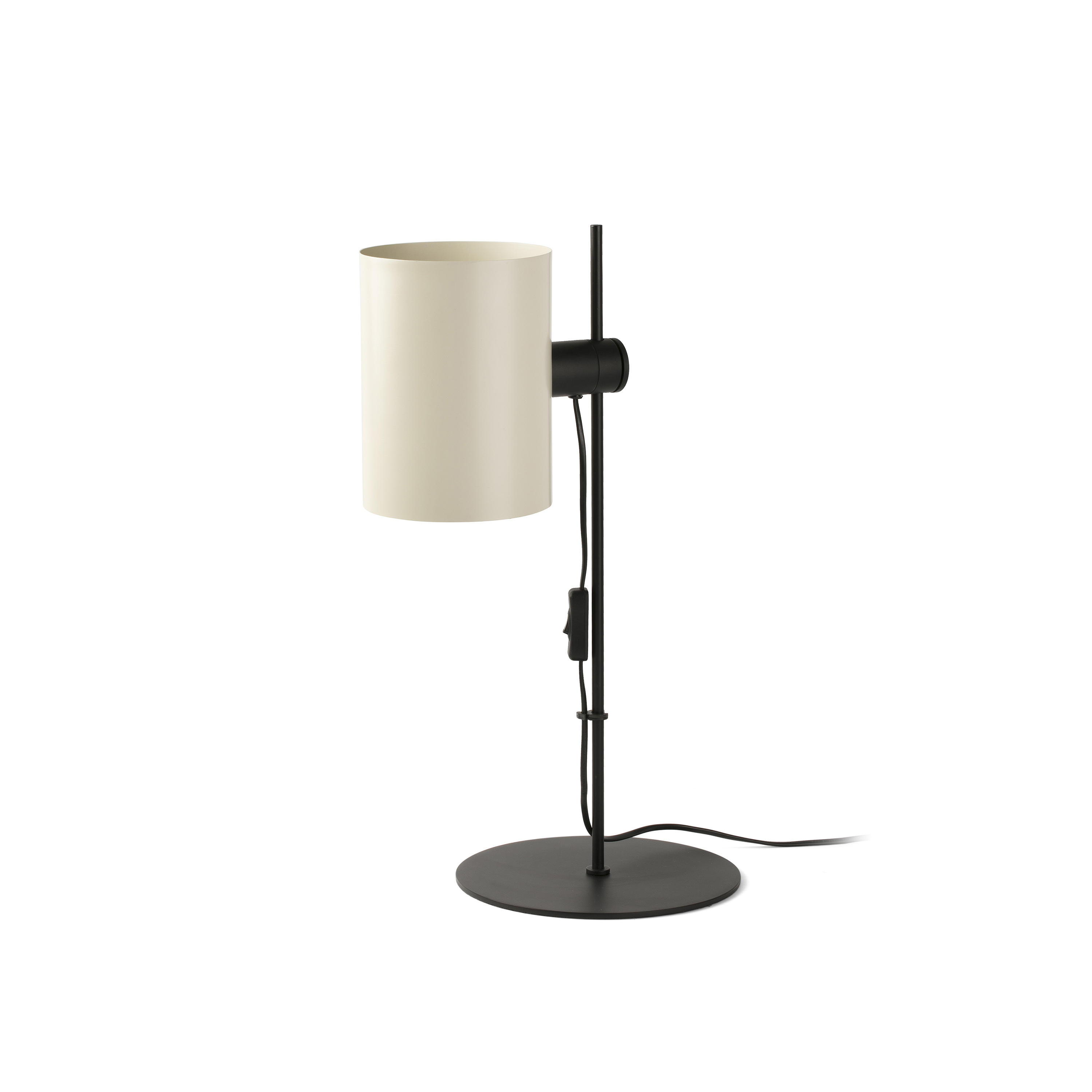 Faro Guadalupe - lampe à poser - ,5 x - noir et beige