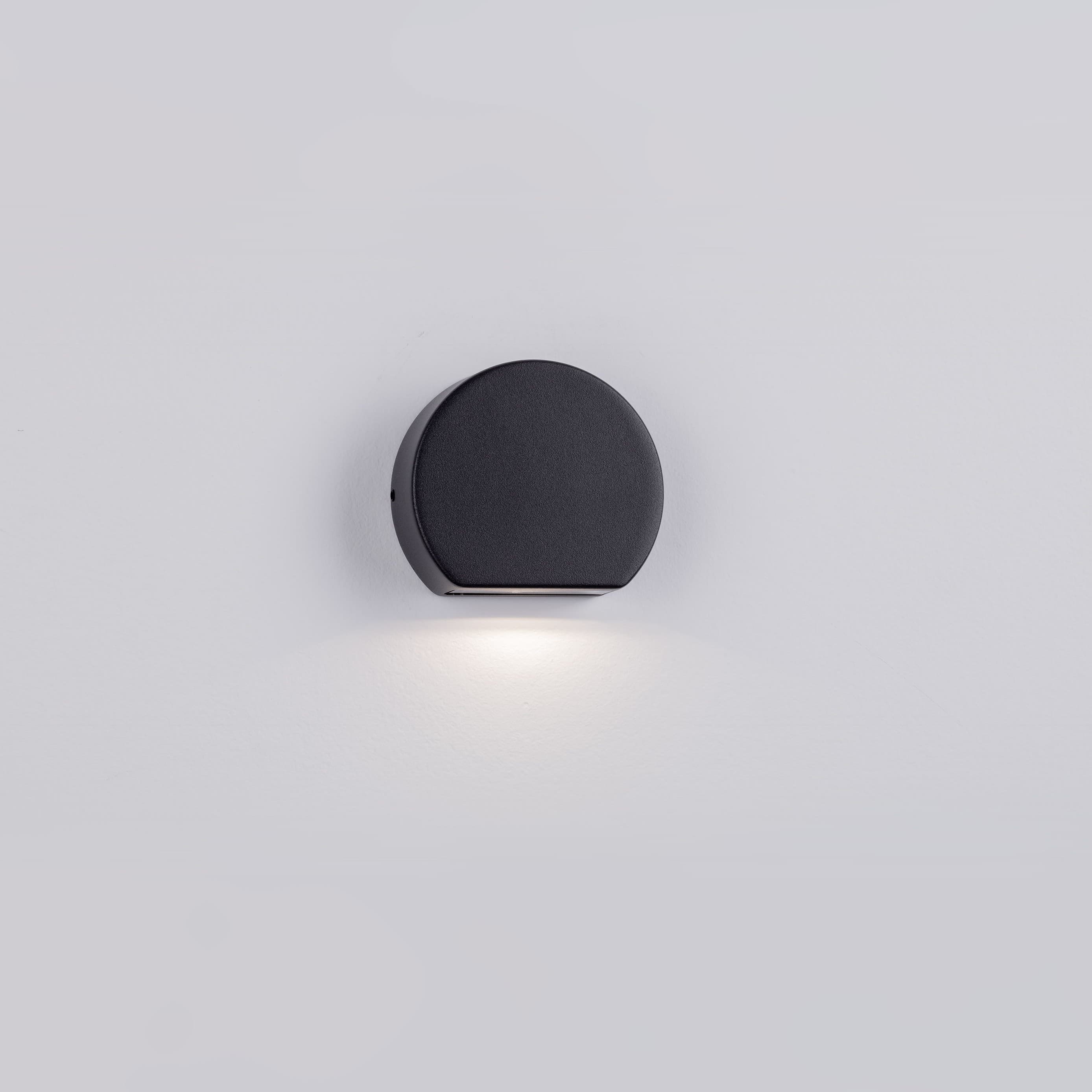 Nova Luce Sango - applique murale extérieure - ,5 x 3,5 cm - 4W LED inclus - IP54 - gris foncé