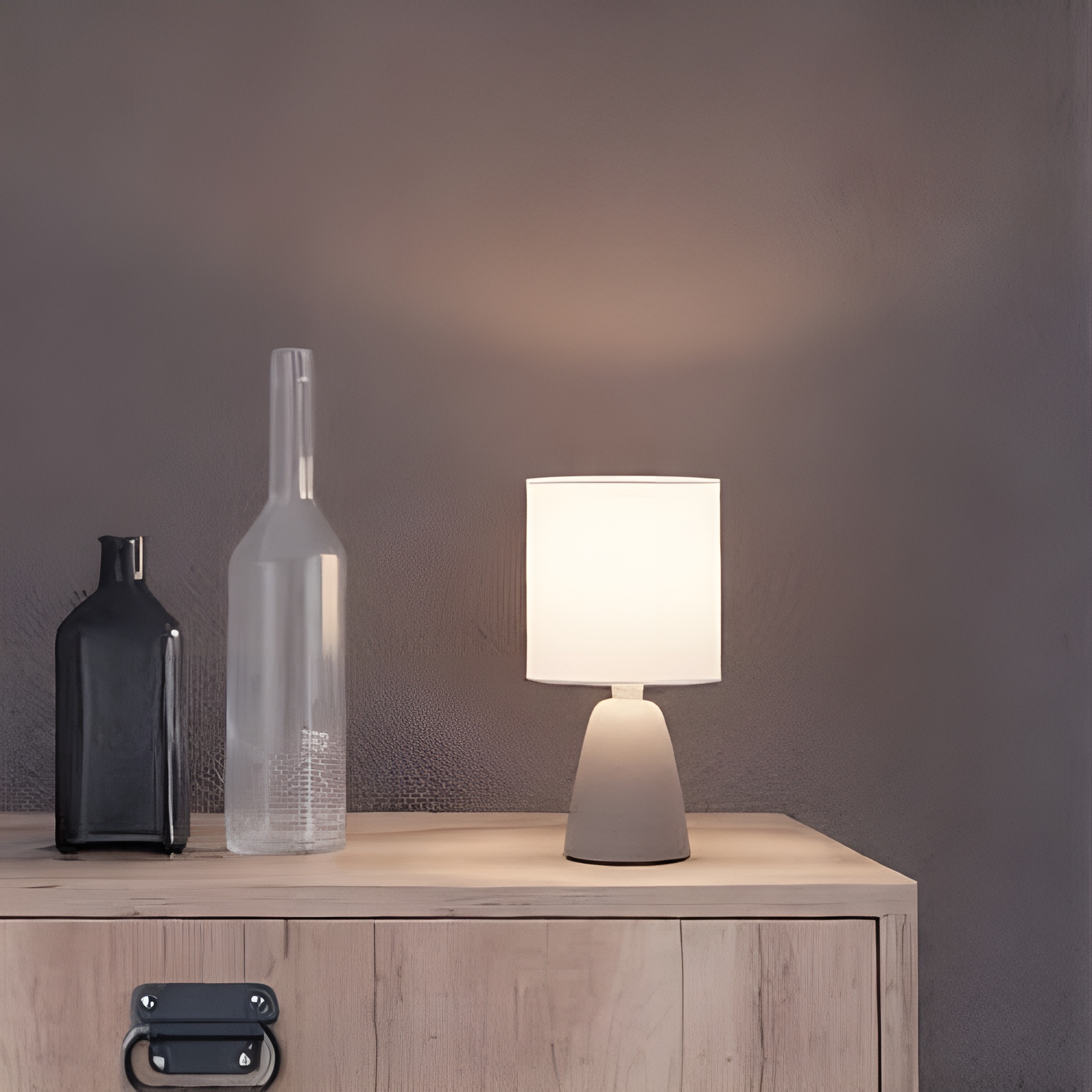 Nova Luce Zero - lampe à poser - Ø ,5 cm - blanc