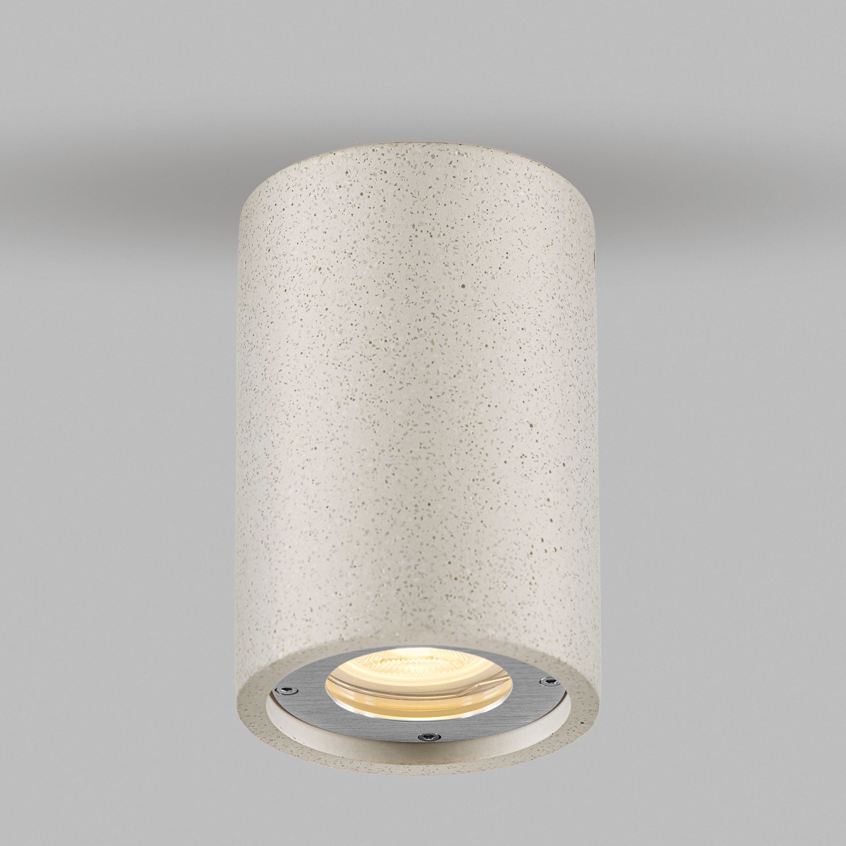Nova Luce Par - plafonnier d'extérieur - Ø ,5 cm - IP65 - blanc