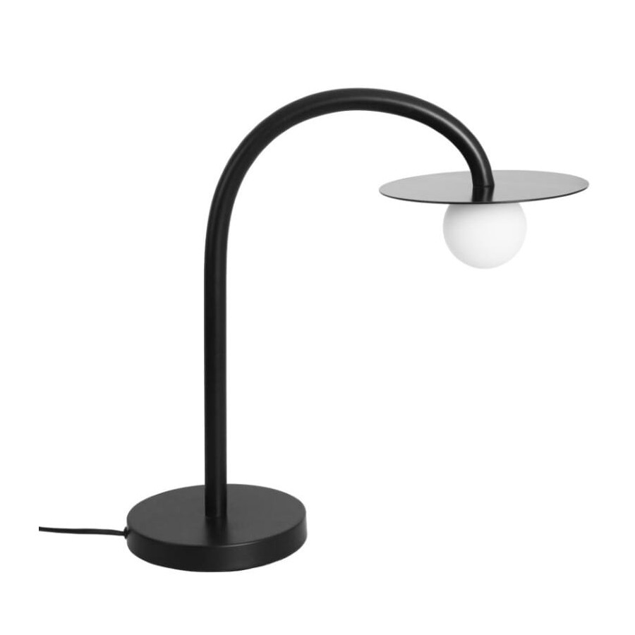 Maxlight Enigma - lampe de table - cm - 2W LED inclus - noir