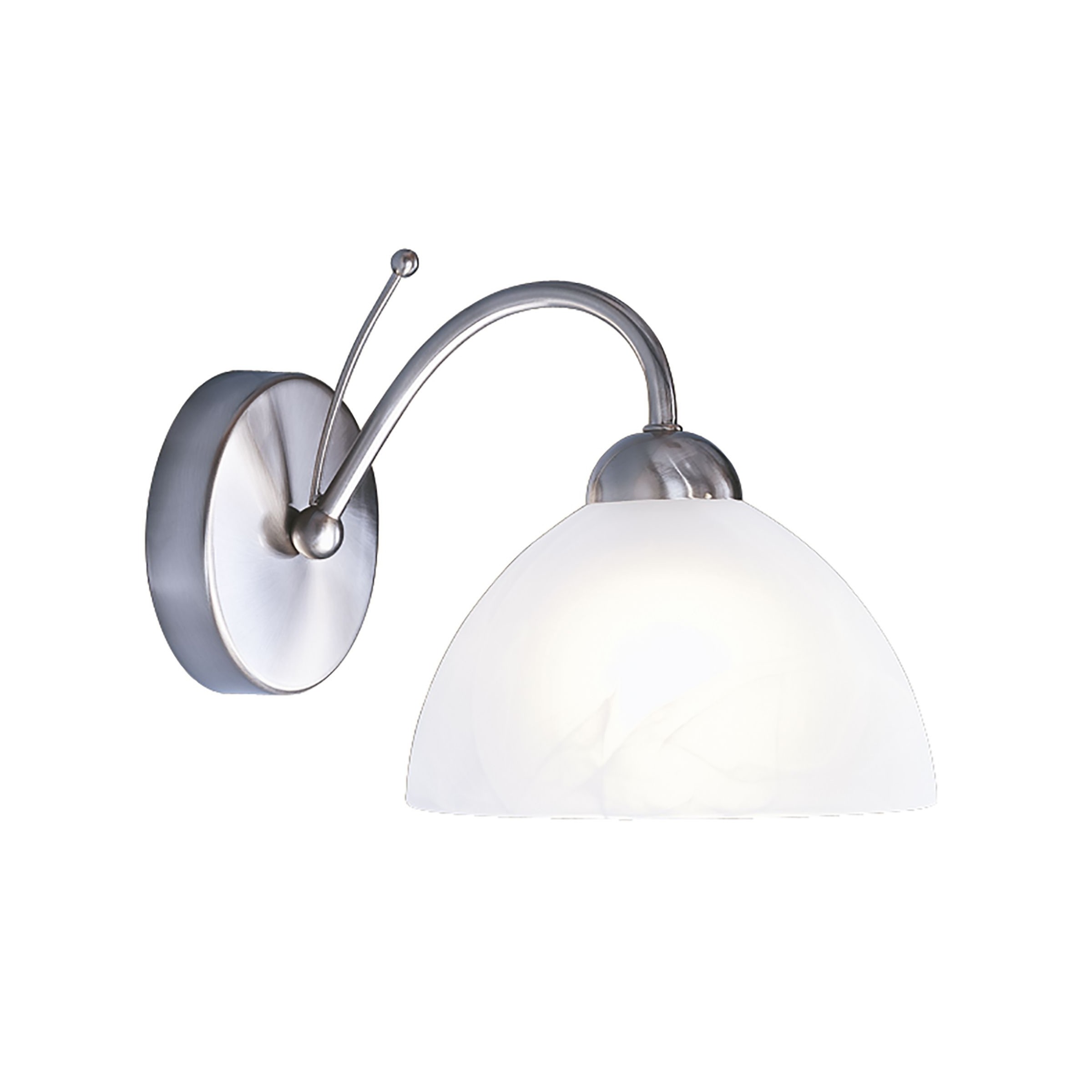 Searchlight Milanese - applique murale - cm - argent satiné