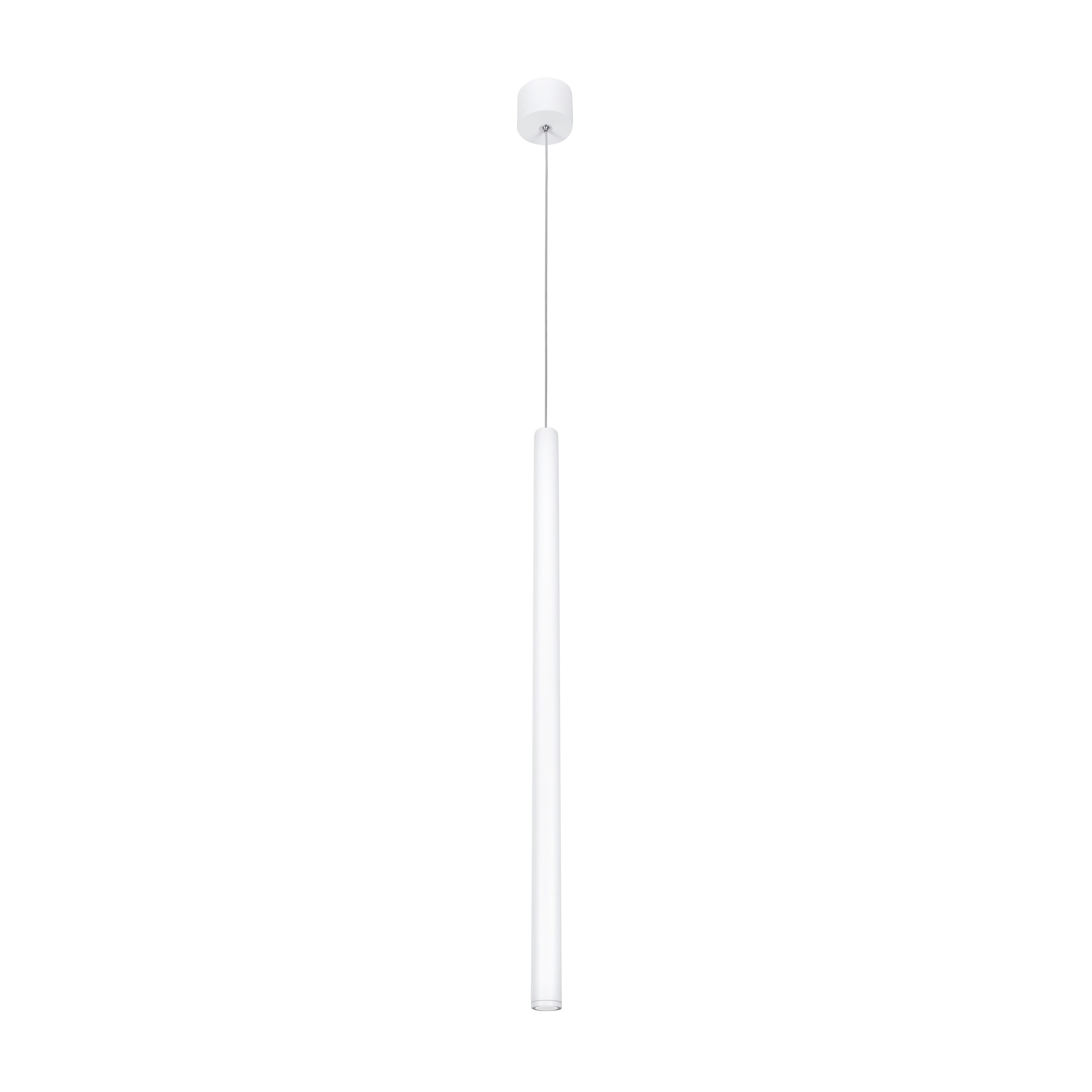 Nova Luce Ultrathin - lampe suspendue - Ø 2,5 x - 3W LED inclus - blanc