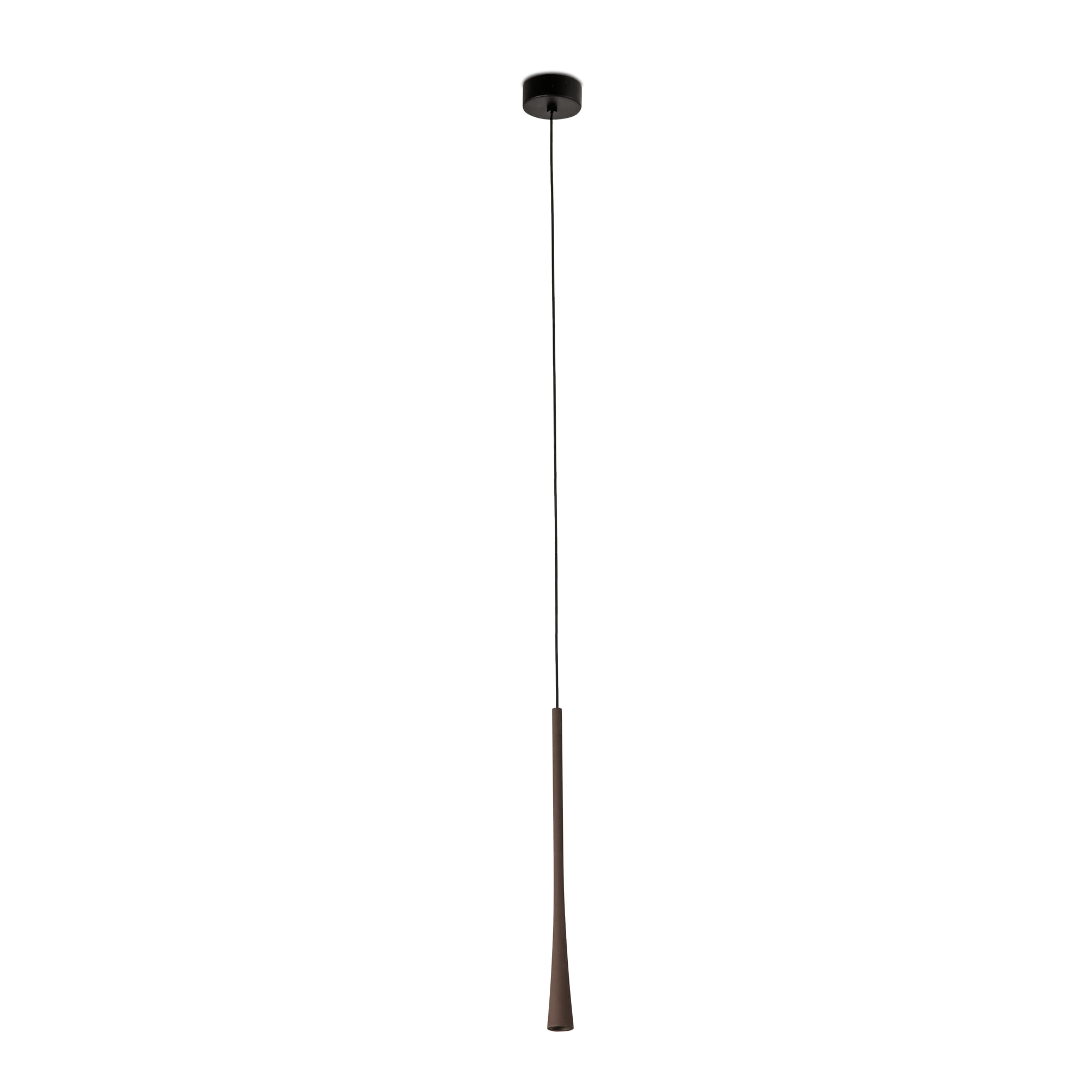 Faro Diana 400 - lampe suspendue - Ø 3,2 x - 6W LED inclus - marron foncé