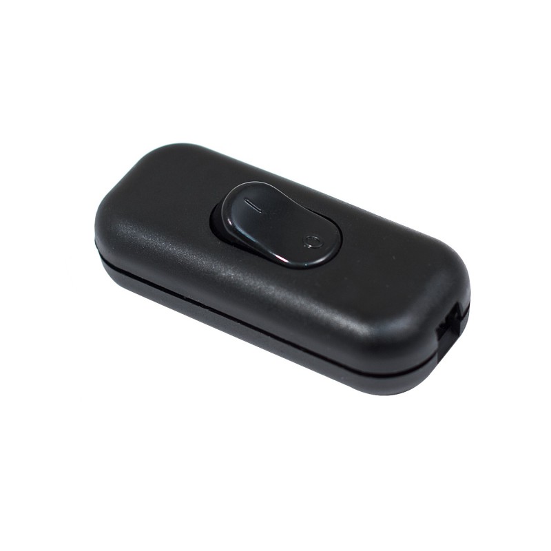 Creative Cables - interrupteur bipolaire - ,5 x 1,5 cm - noir