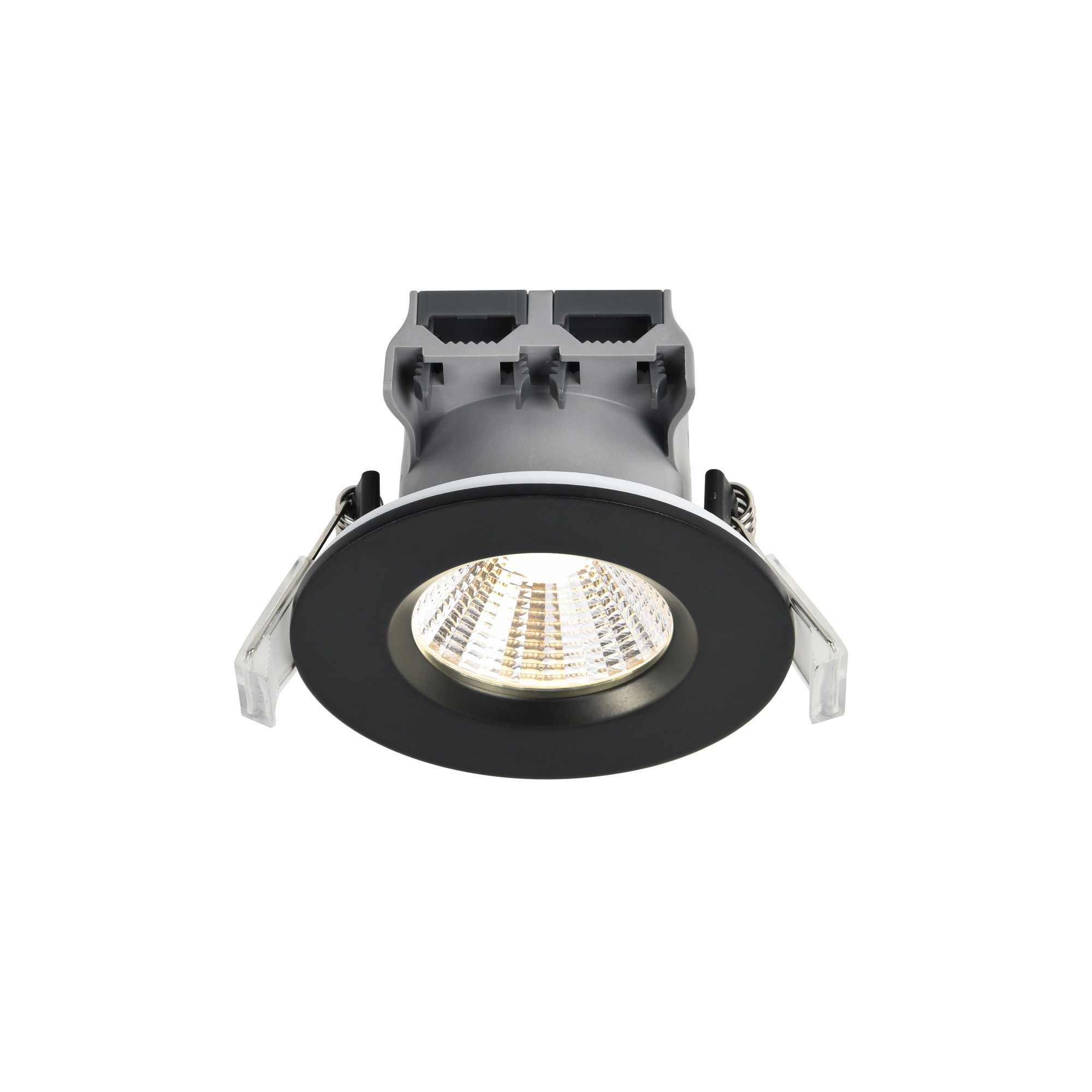 Nordlux Fremont 3-Kit - spot encastré - Ø 85 mm, Ø 72 mm taille d"encastrement - ,5W dimmable LED inclus - IP65 - noir