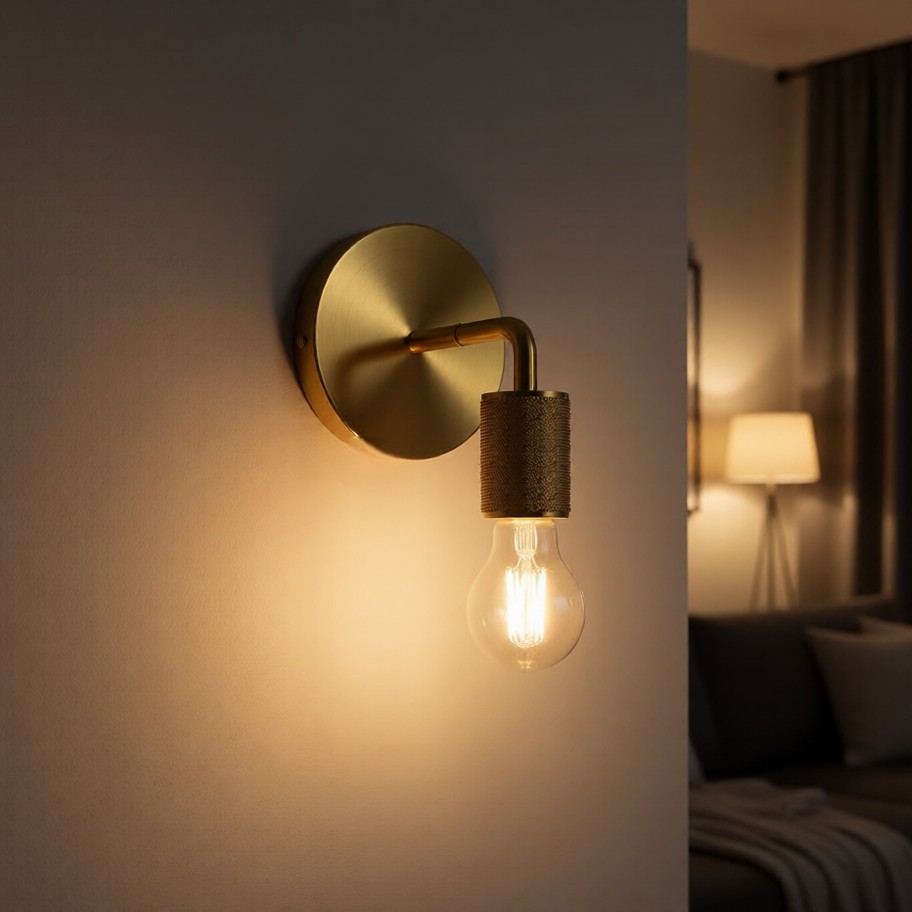 Nova Luce Royal - applique murale - x 15,5 cm - or