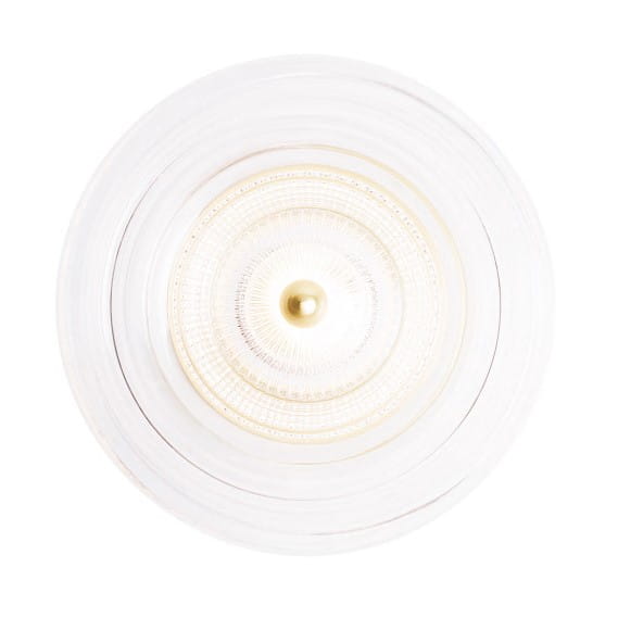 Maxlight Lipari - applique murale en saillie - Ø ,5 cm - 6W LED inclus - or brossé