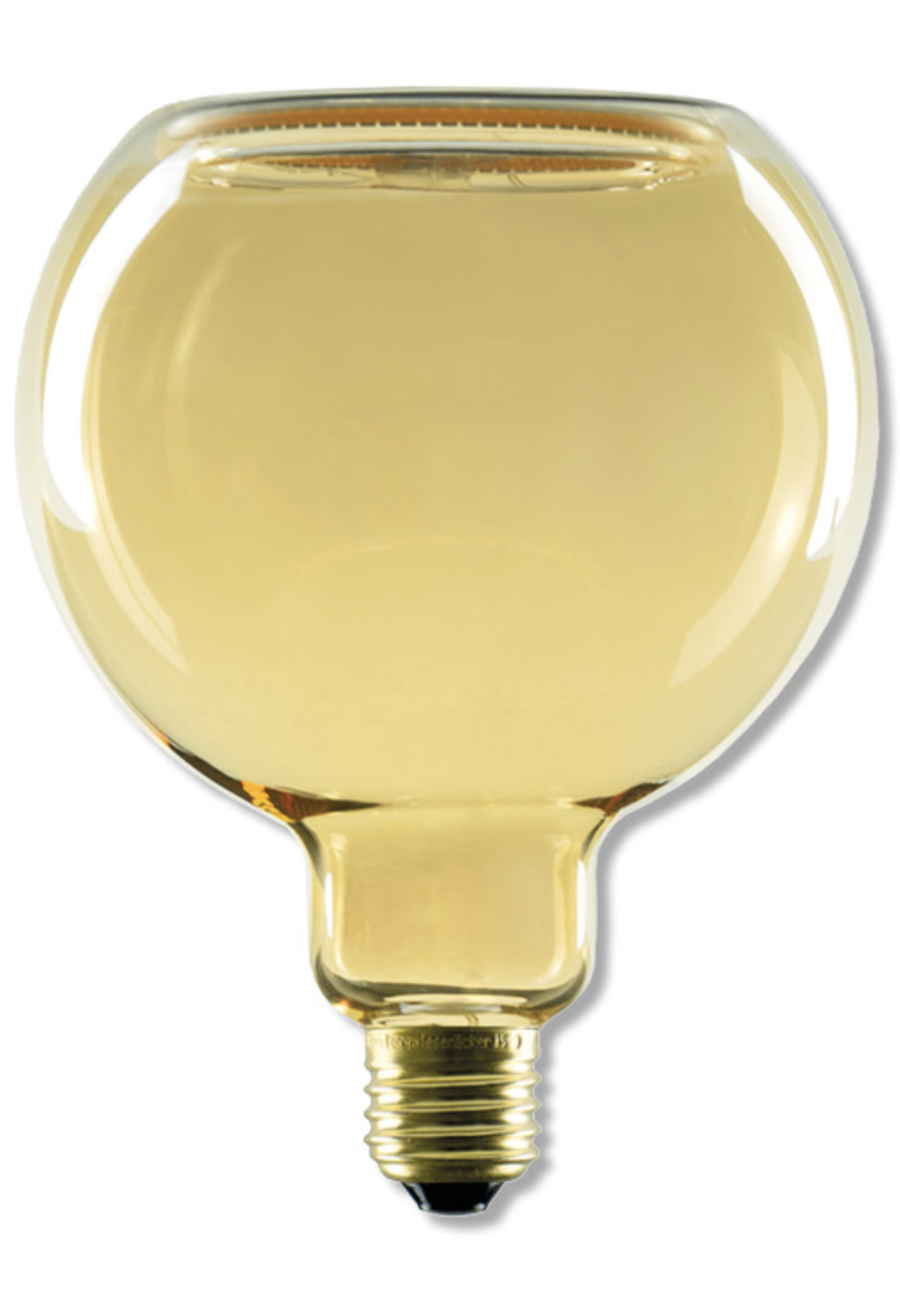 Segula Ampoule LED - Floating Line - Ø 12,5 x 16,5 cm - E27 - 6W dimmable - 1900K - ambre