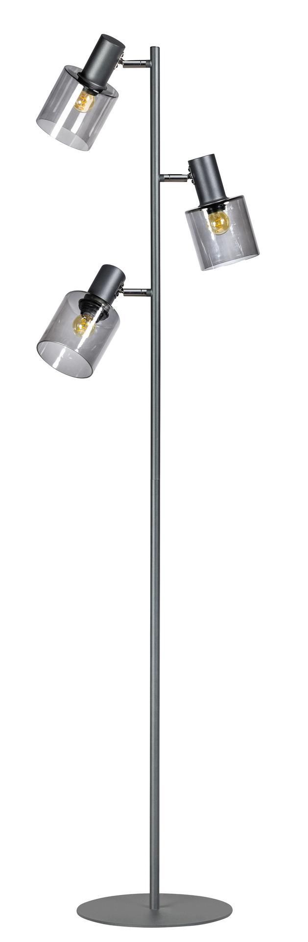ETH Sledge Glass - lampadaire - Ø ,3 cm - fumé